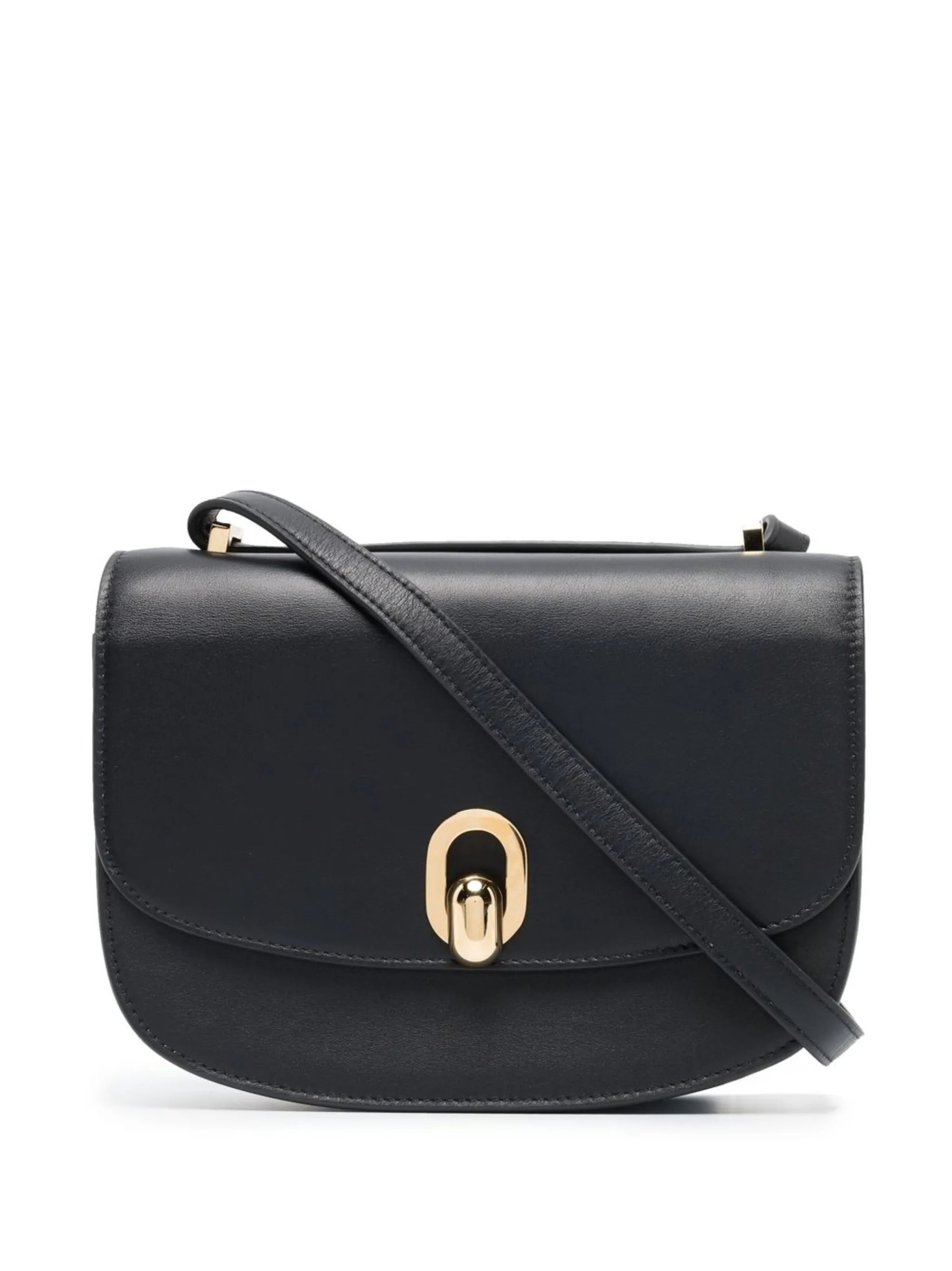 Tondo 22 leather shoulder bag