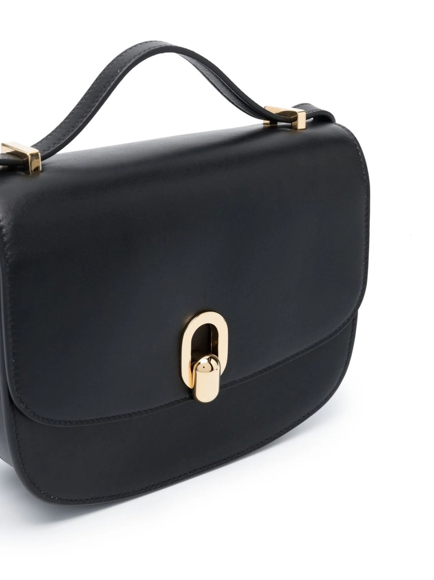 Tondo 22 leather shoulder bag