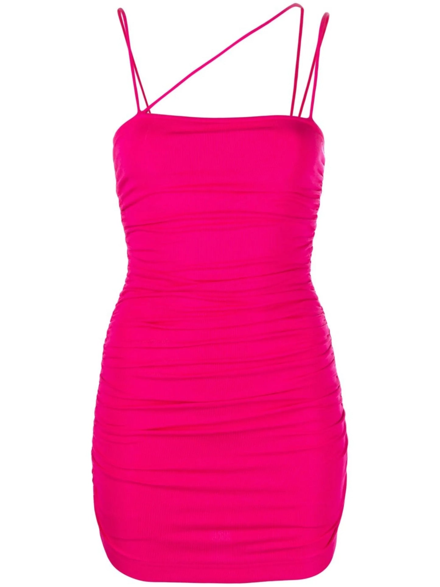 Pink Strappy Mini Dress