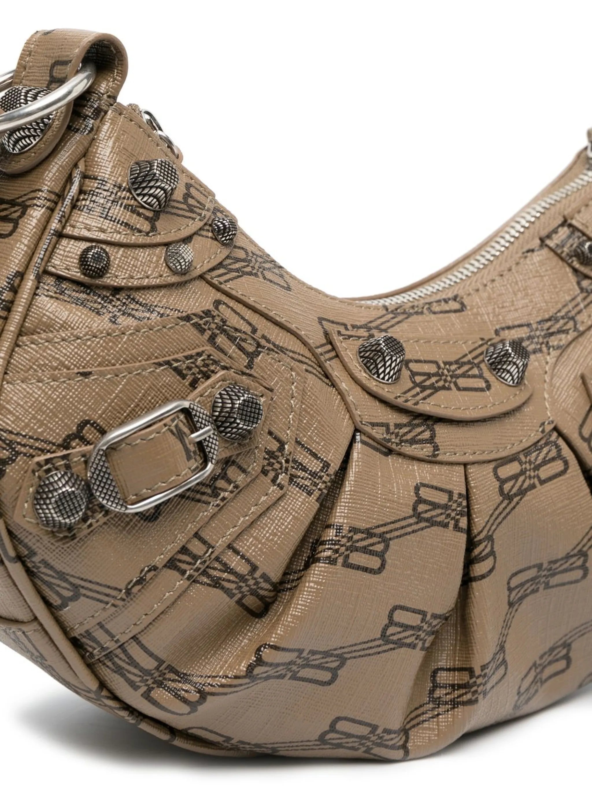 XS Le Cagole monogram shoulder bag