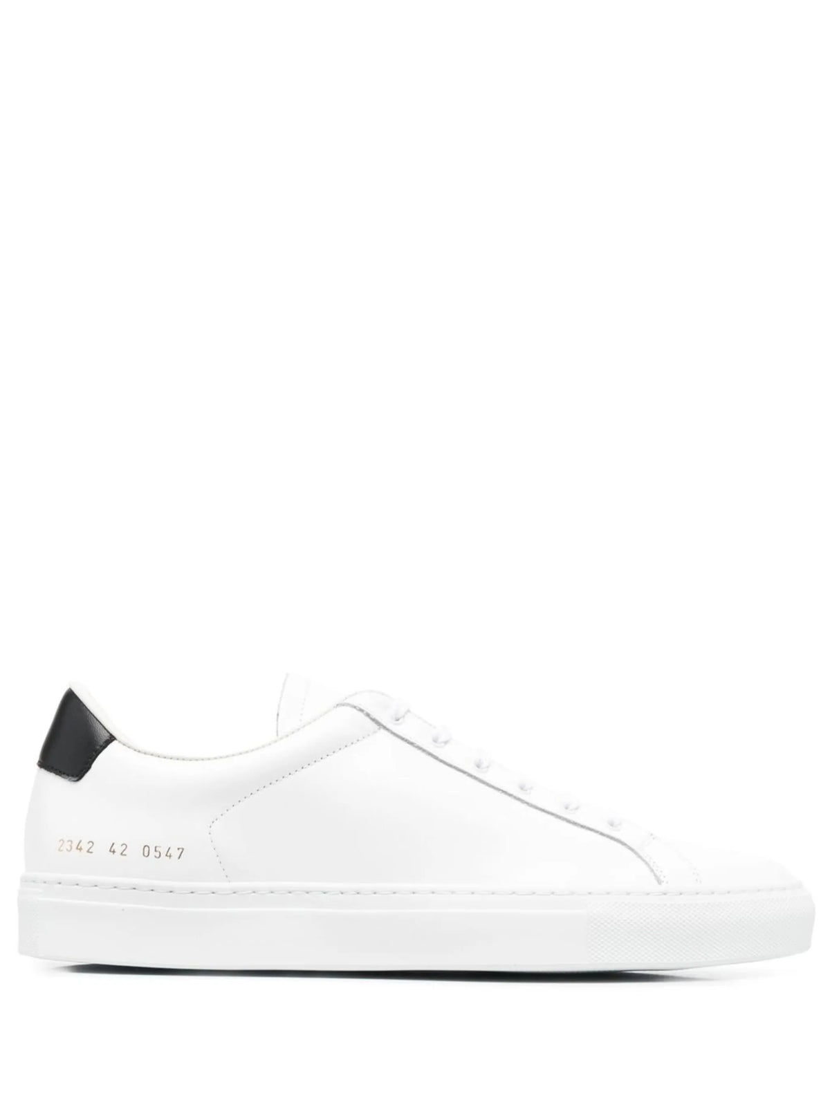leather low-top sneakers