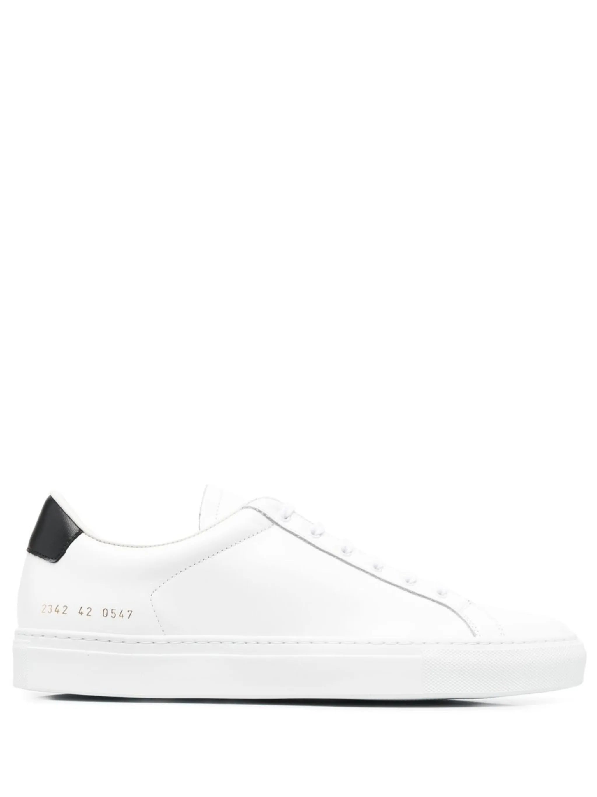 leather low-top sneakers