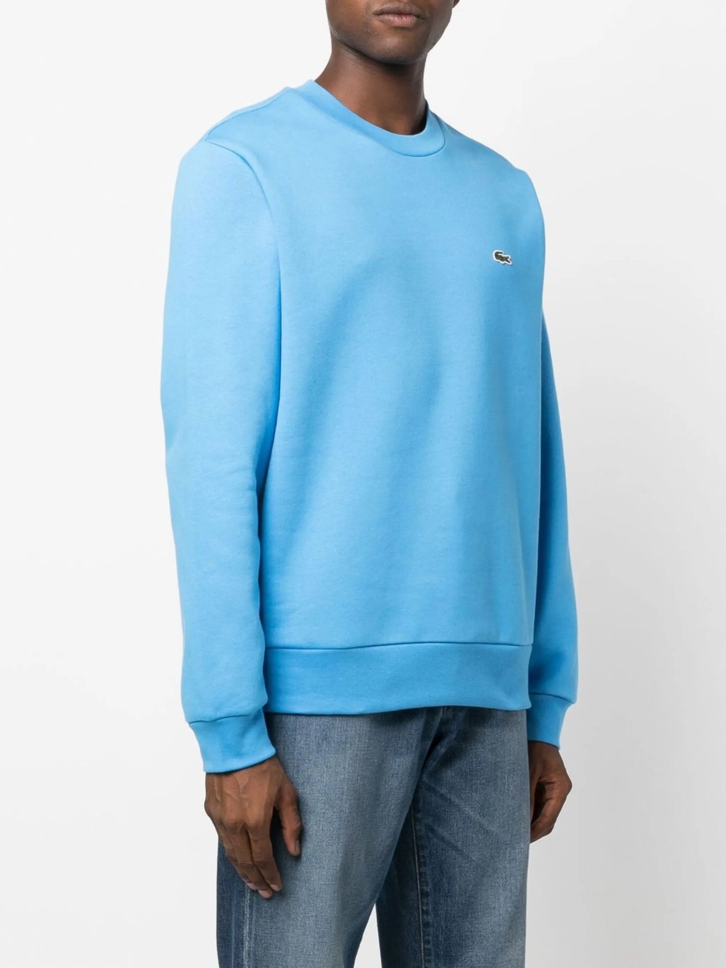 chest logo-patch detail sweatshirt