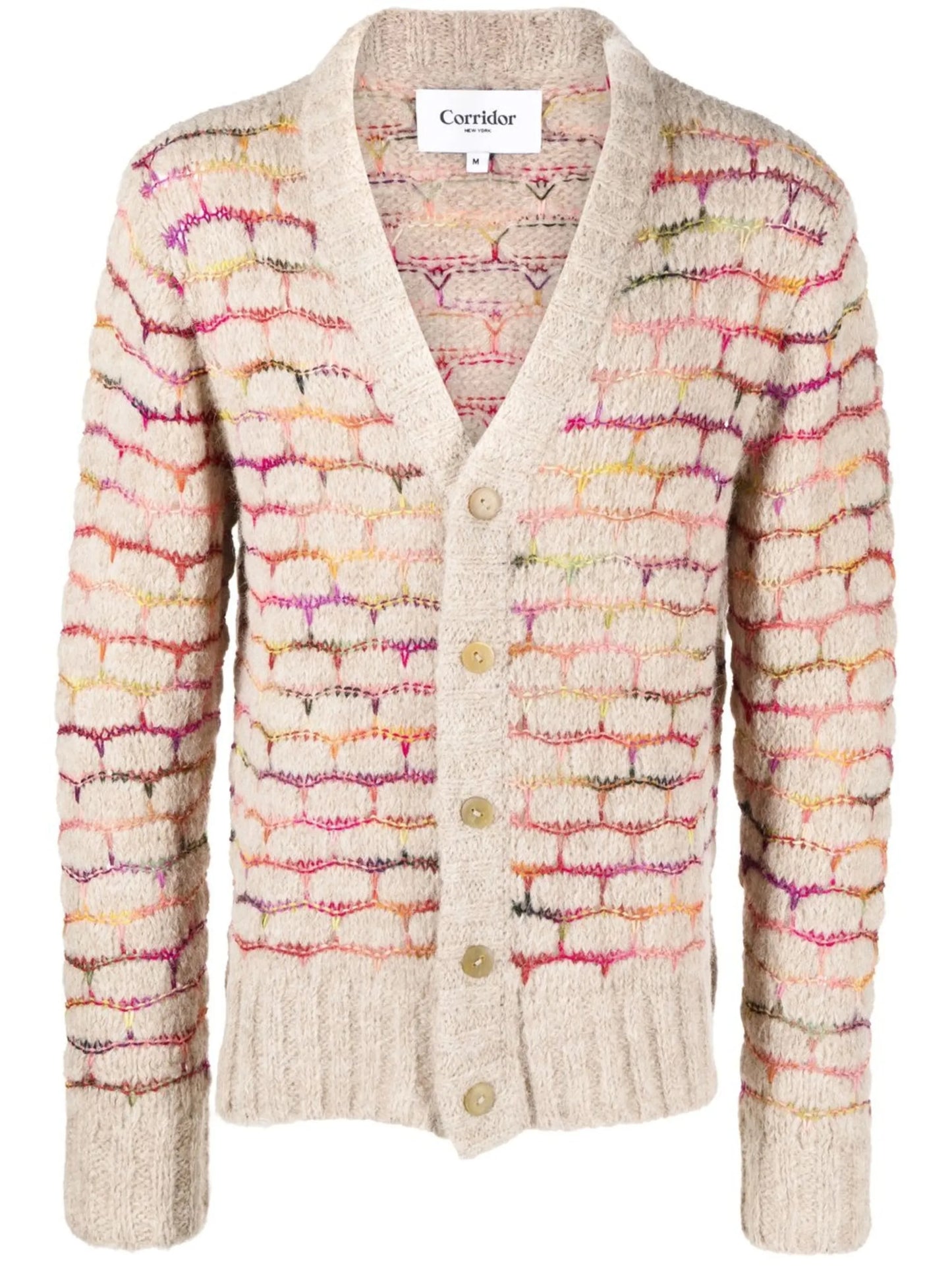 Cloud Spacedye alpaca cardigan