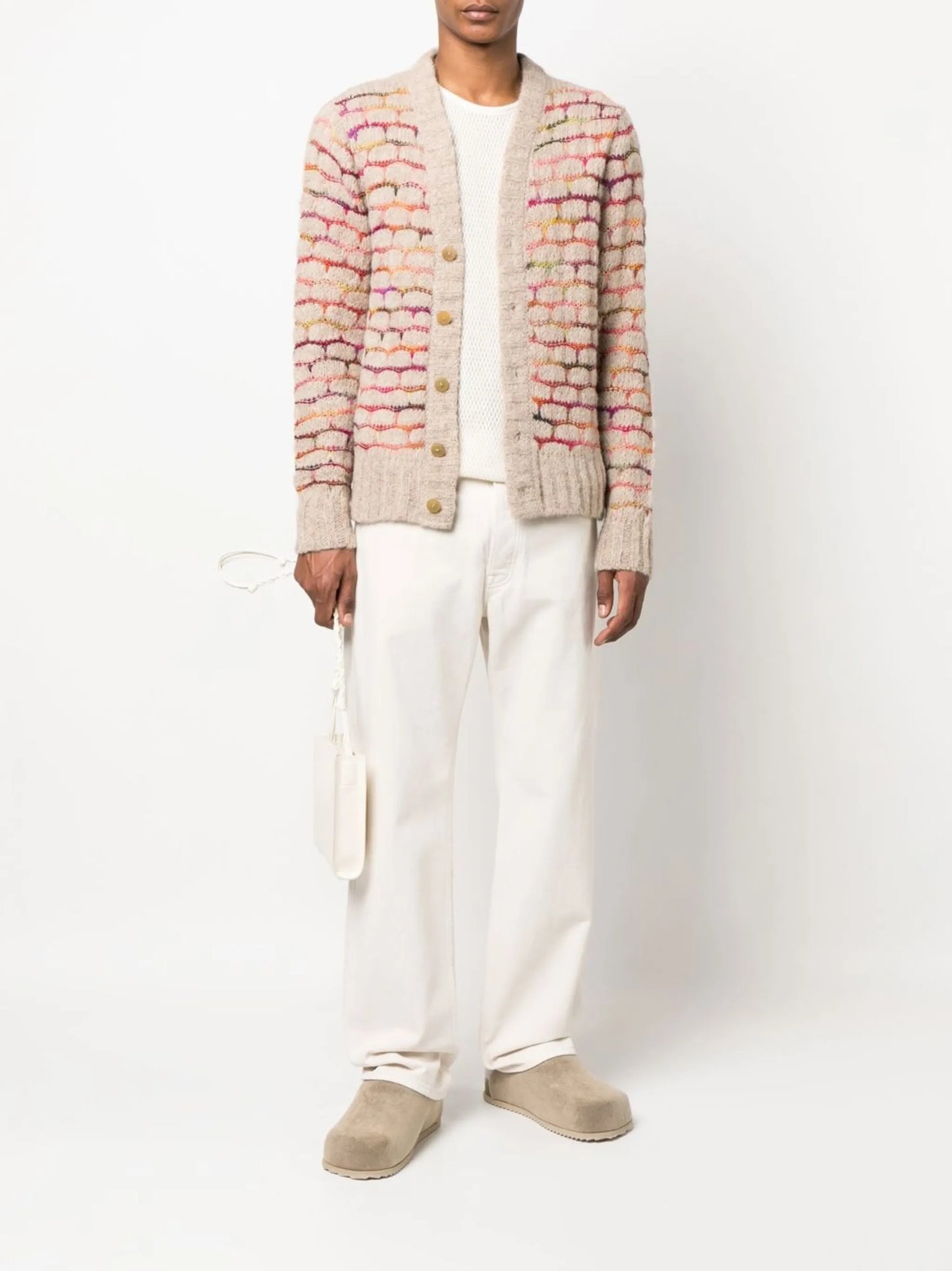 Cloud Spacedye alpaca cardigan