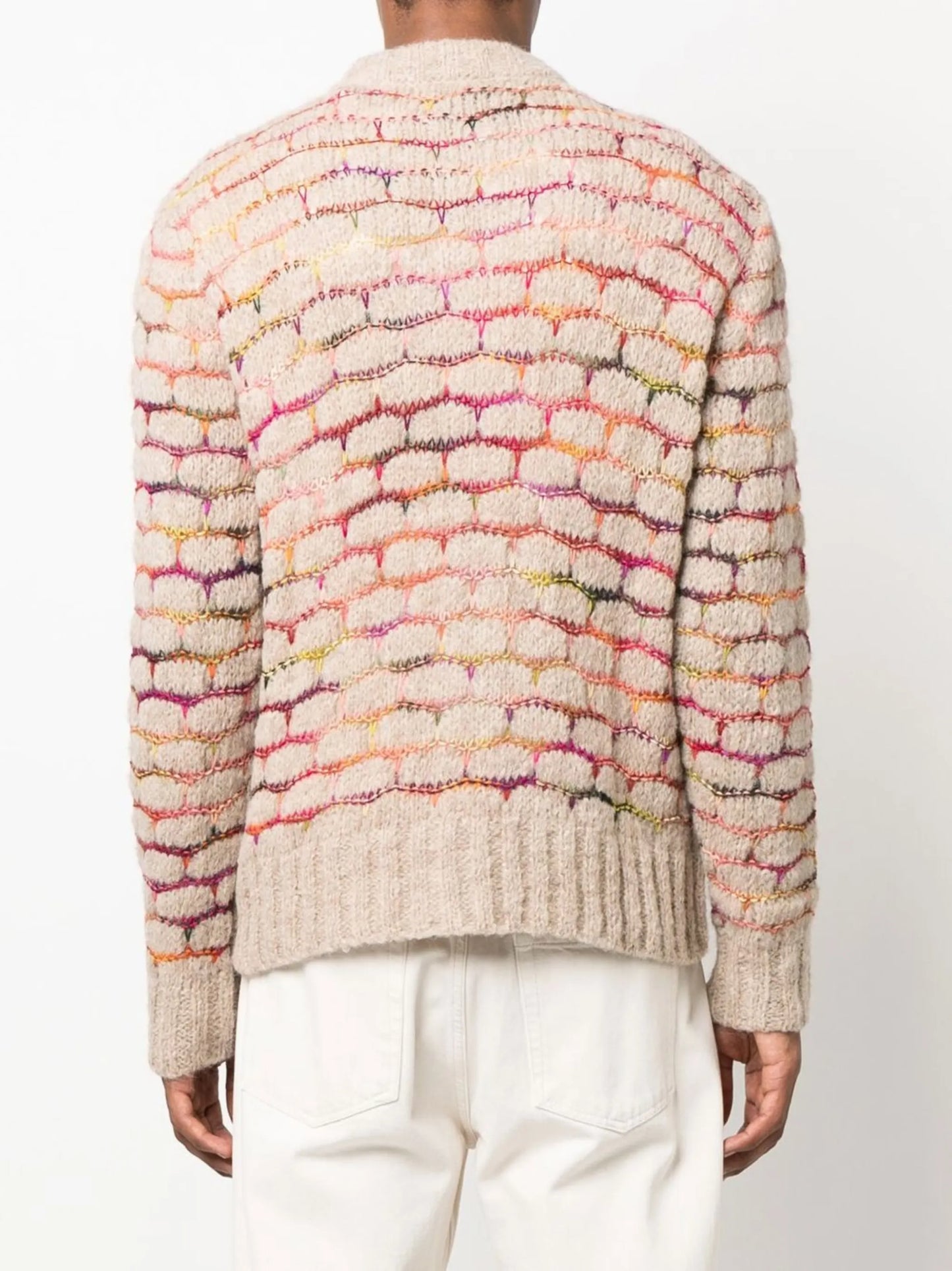 Cloud Spacedye alpaca cardigan