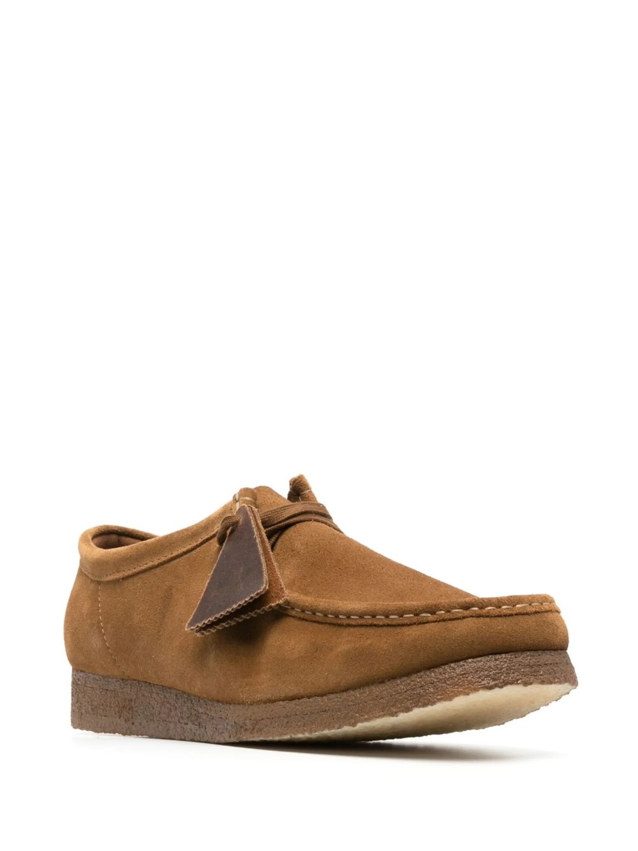 Wallabee suede loafers