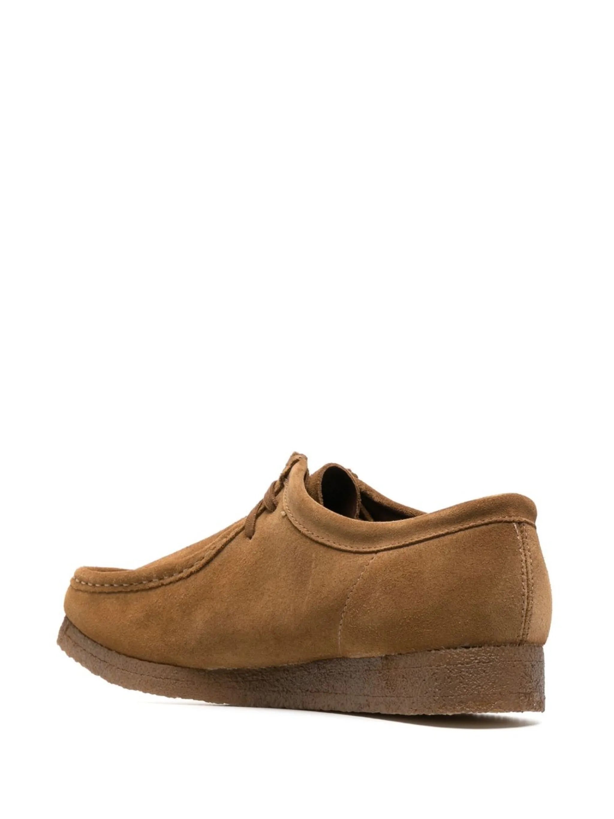 Wallabee suede loafers