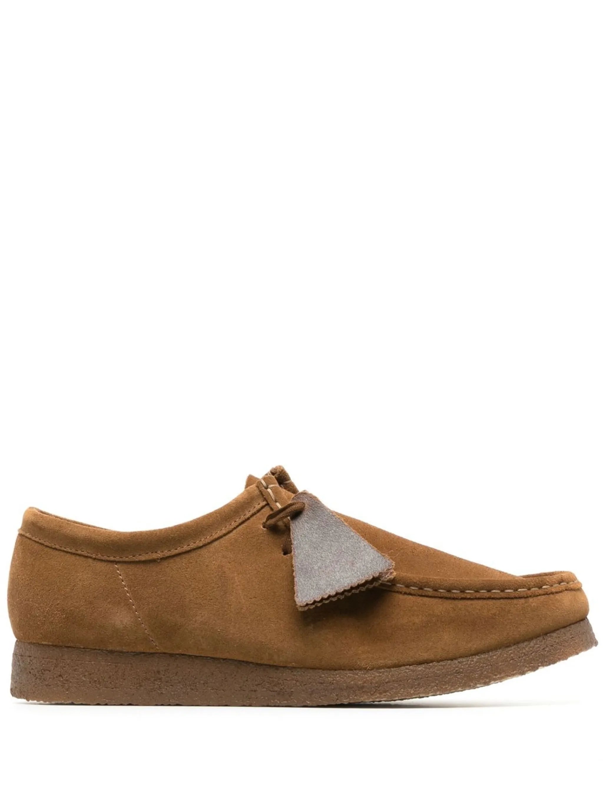 Wallabee suede loafers