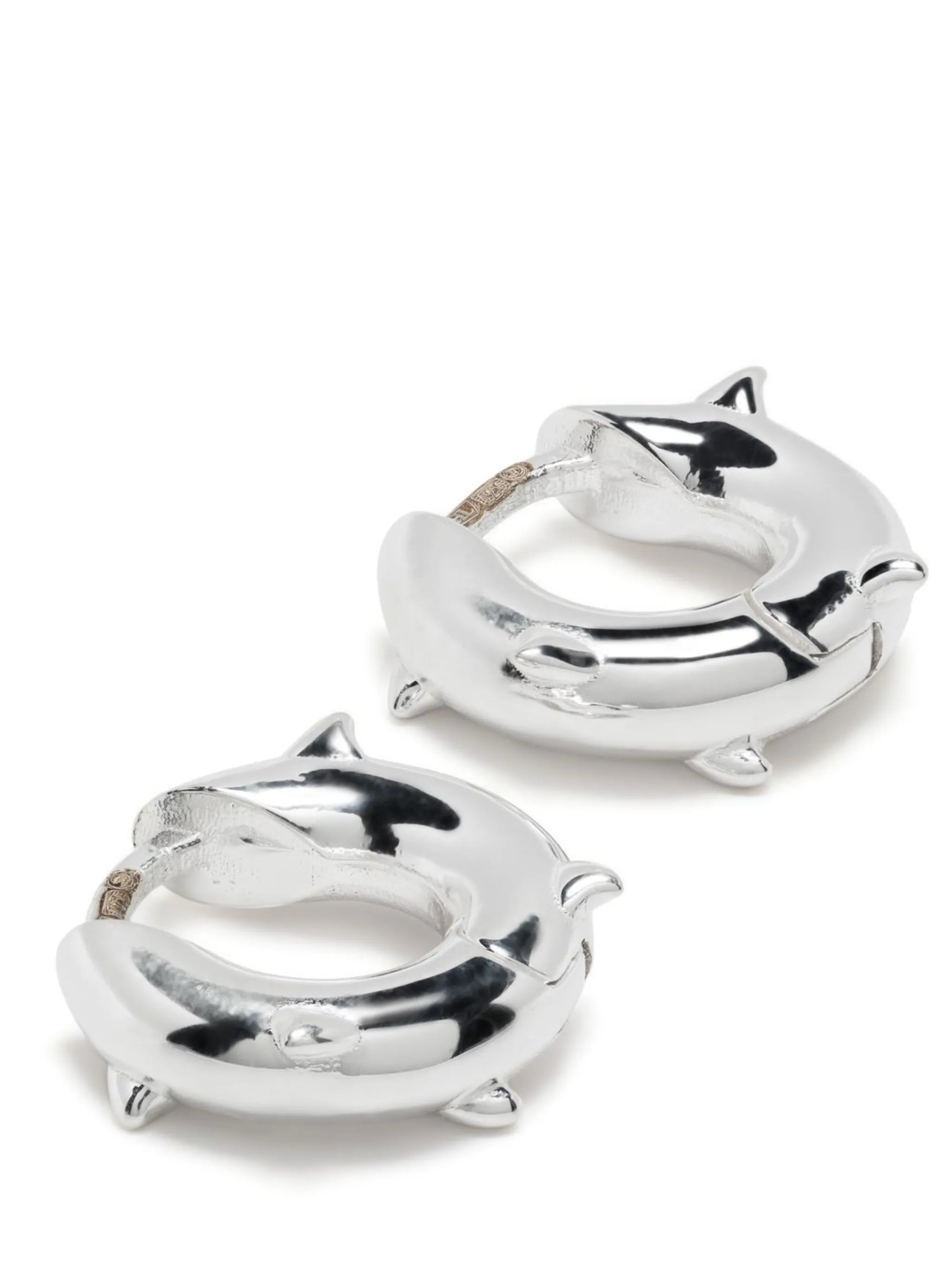 Thorn hoop earrings