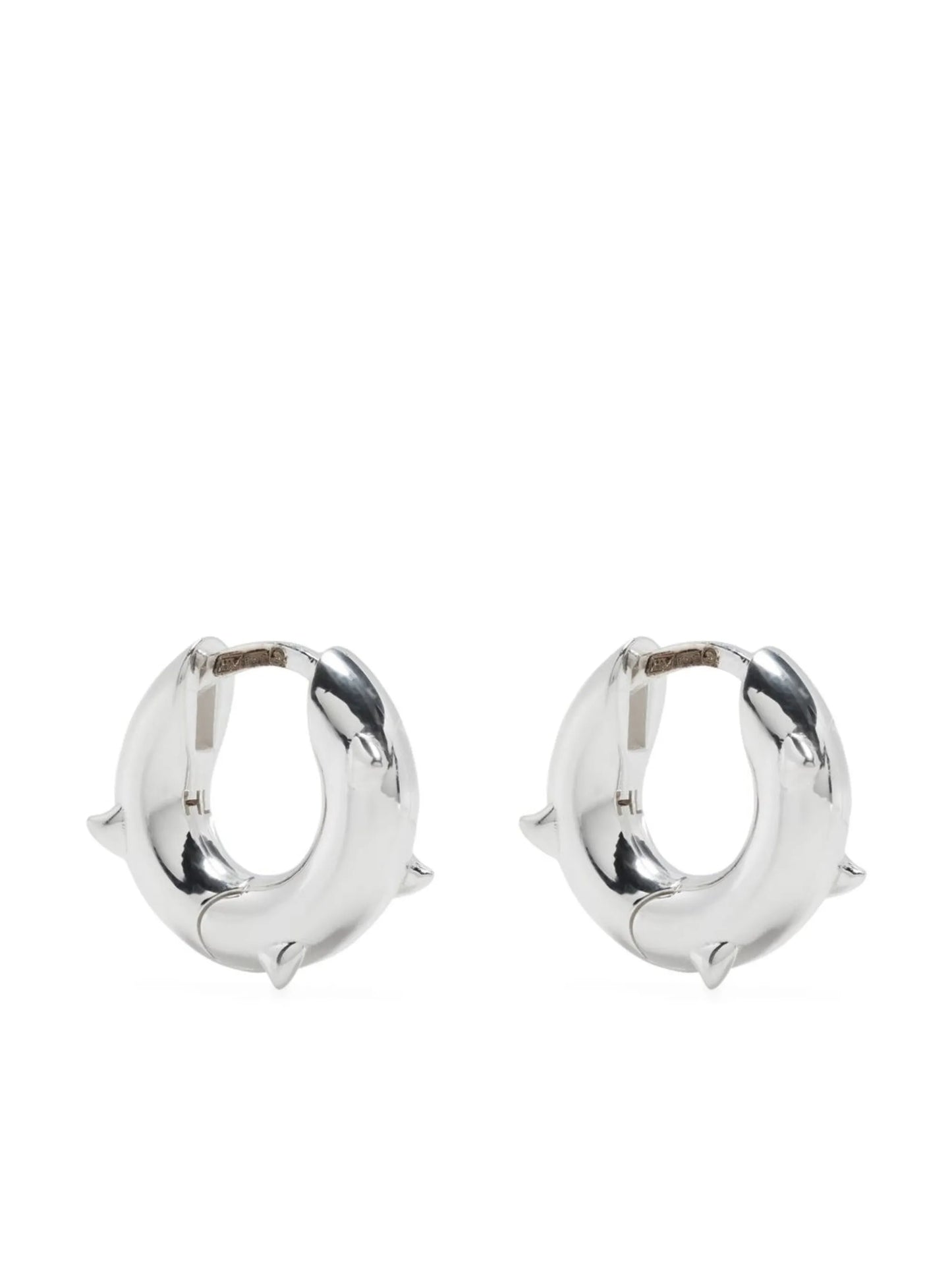 Thorn hoop earrings