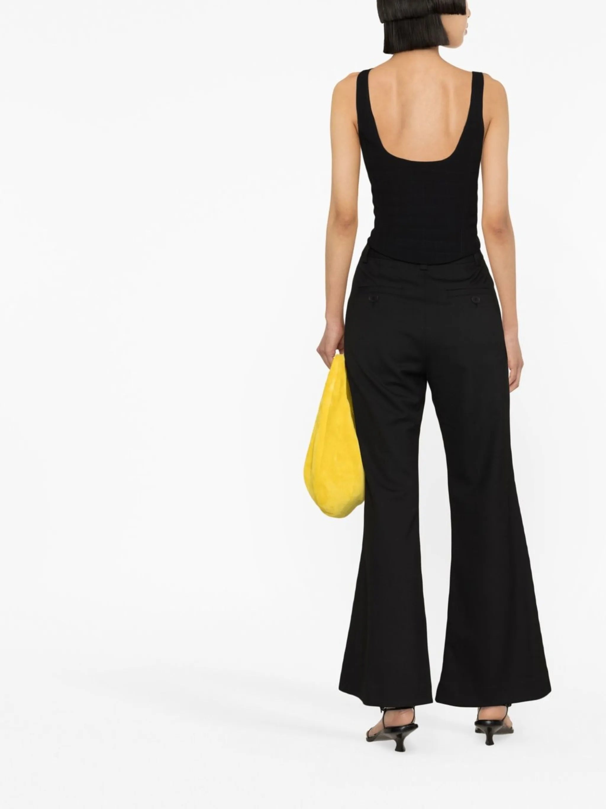 Carass flared trousers