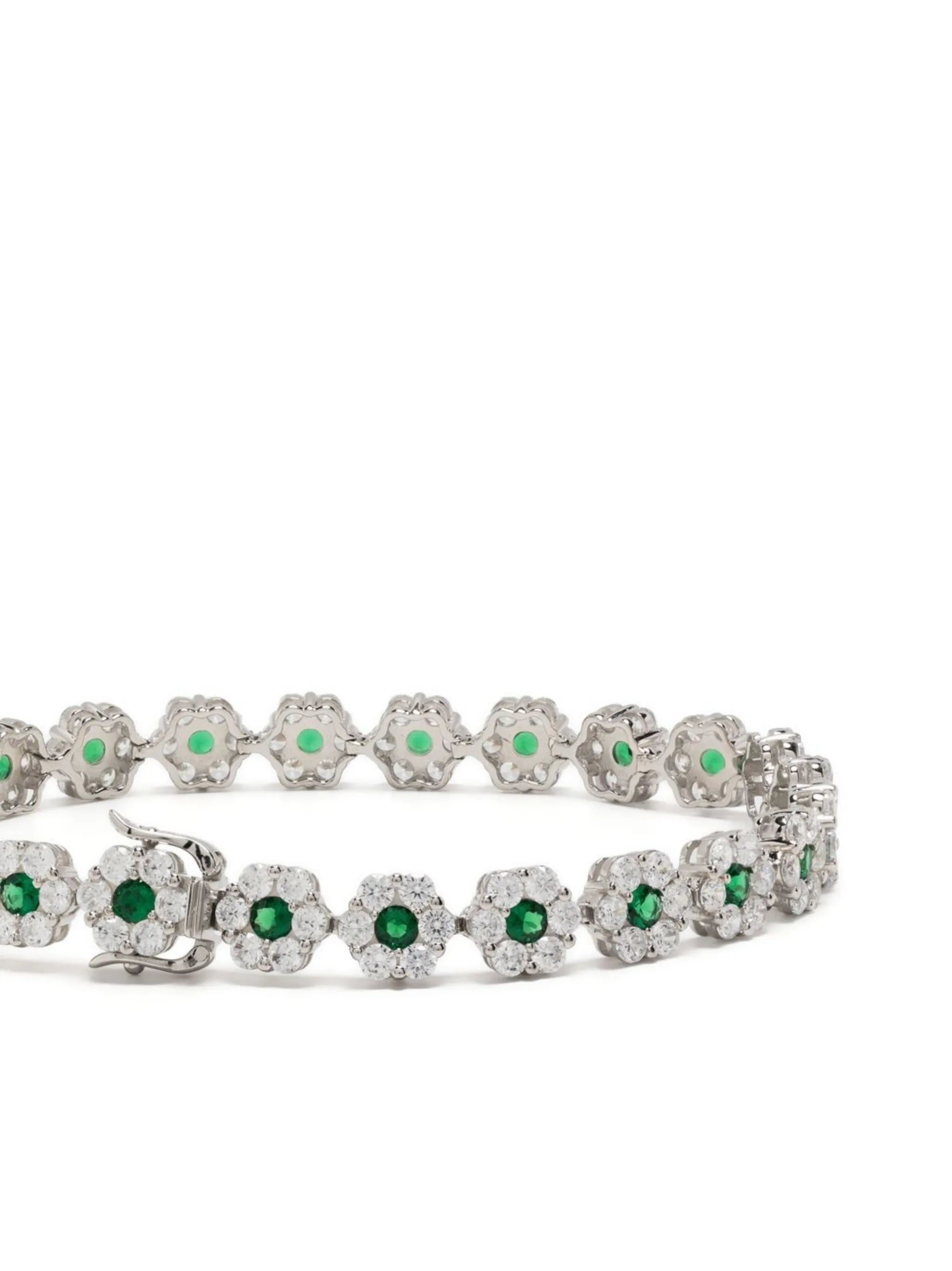 Daisy crystal tennis bracelet