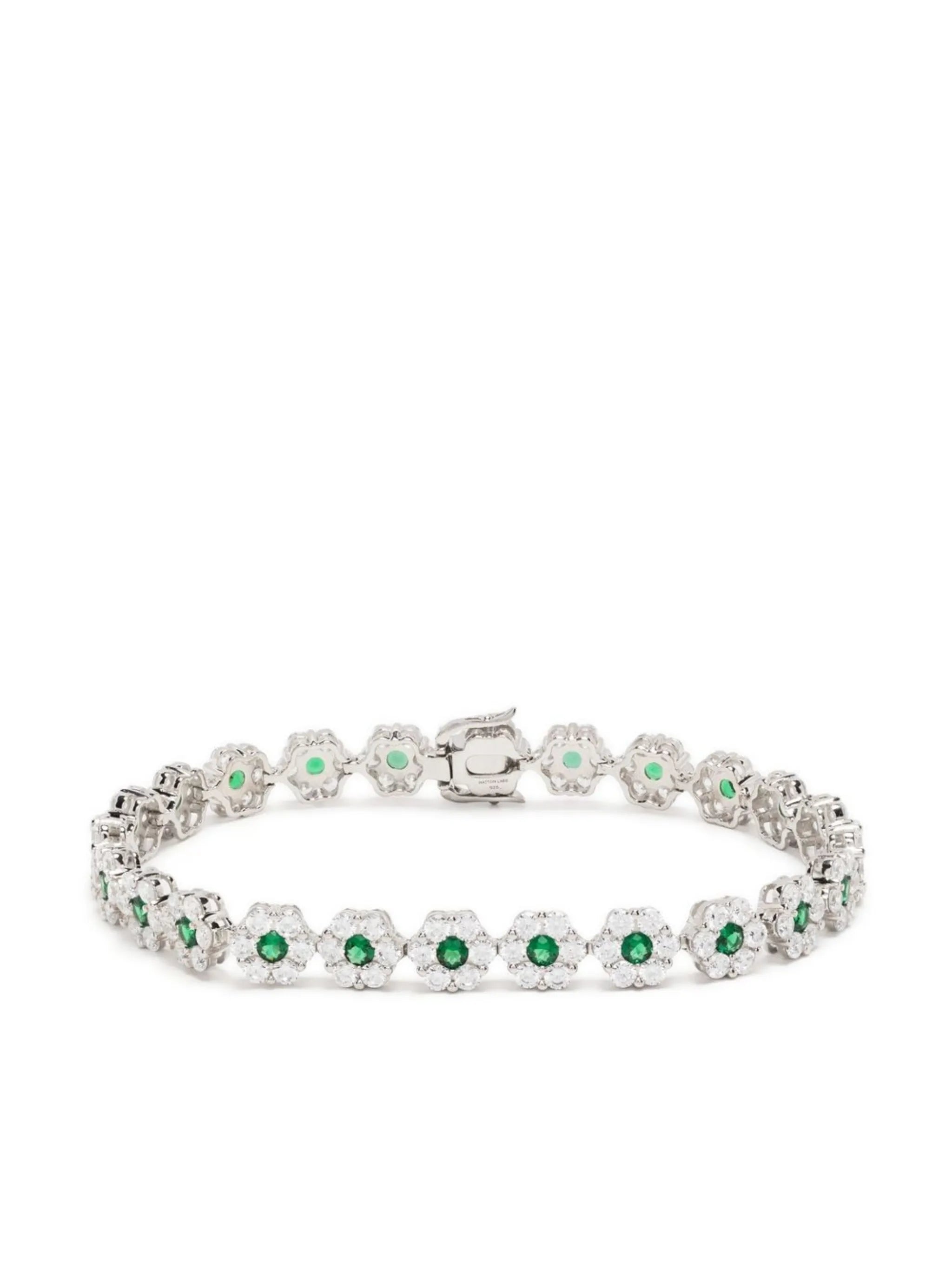 Daisy crystal tennis bracelet