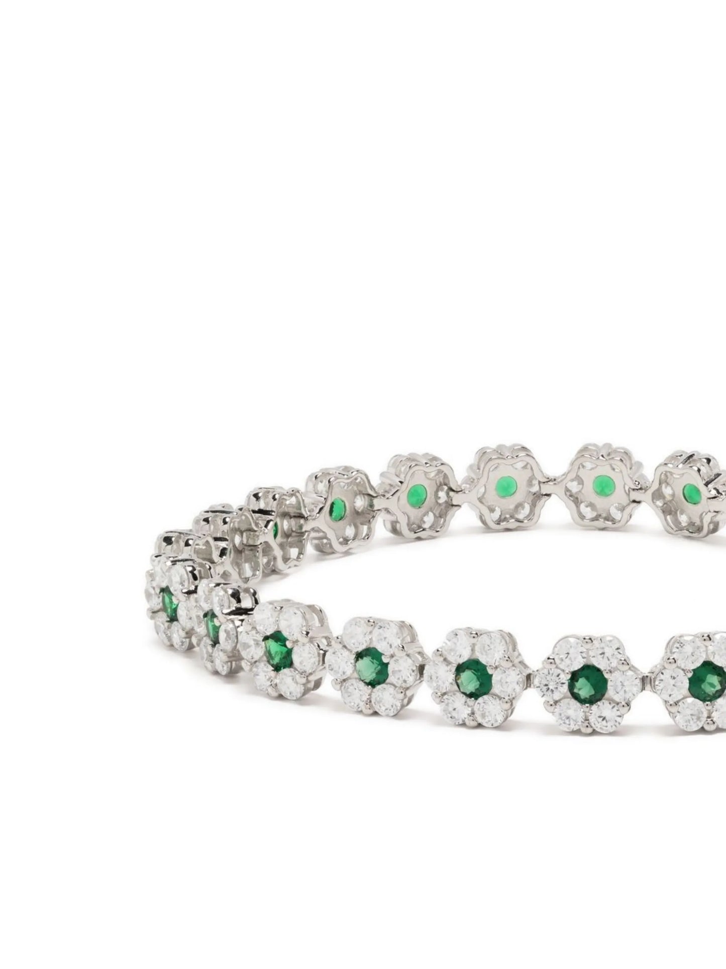 Daisy crystal tennis bracelet