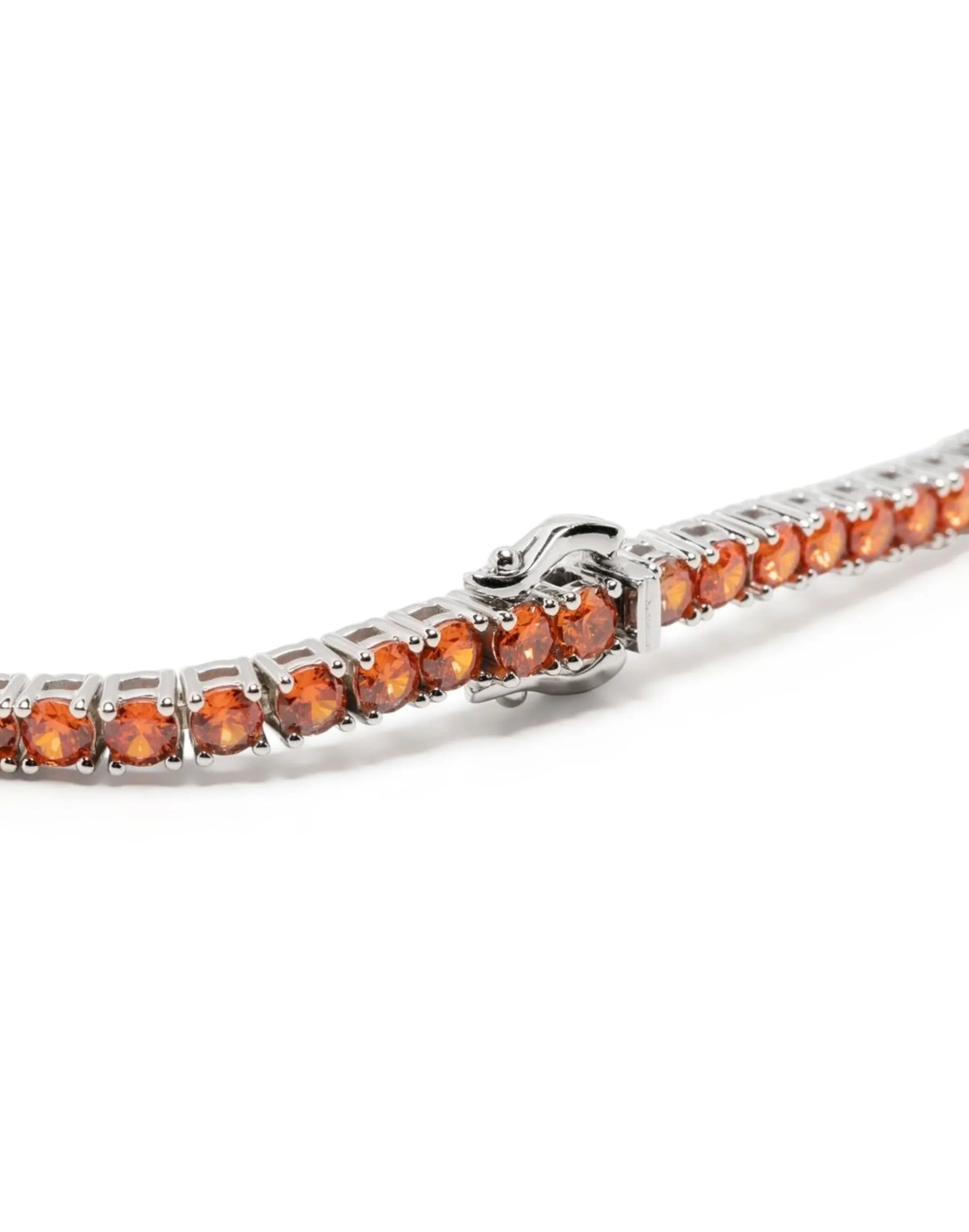 crystal-embellished tennis bracelet