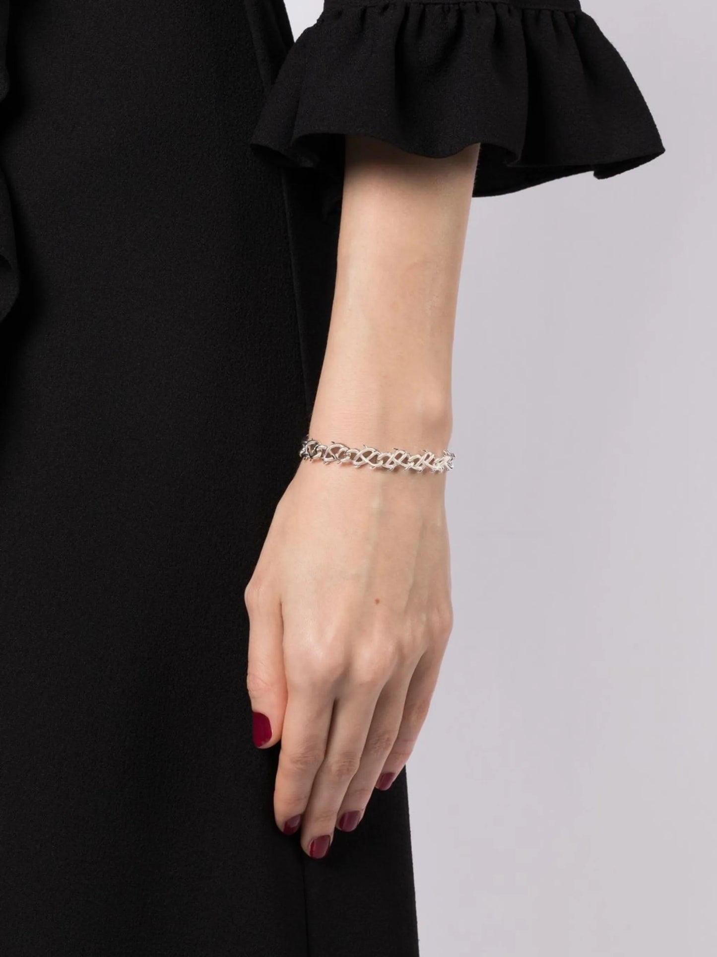 thorn chain-link bracelet