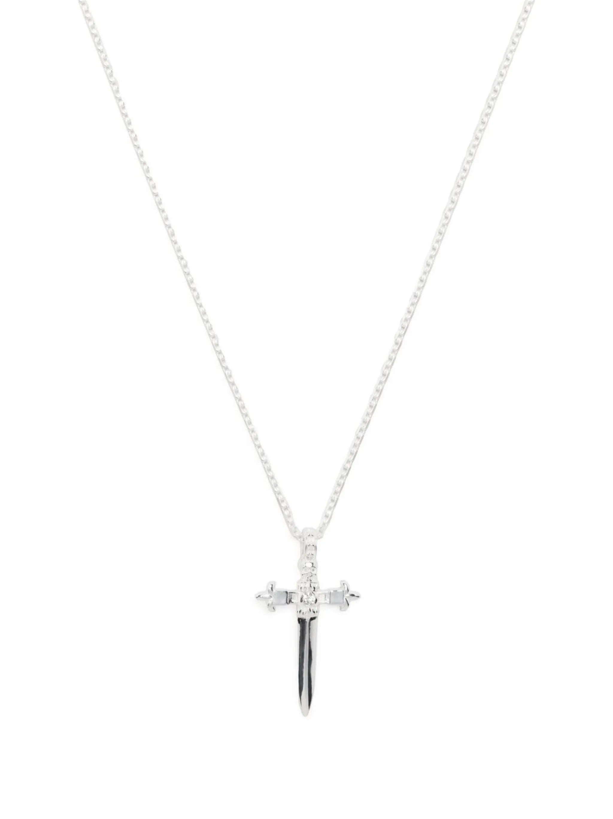 Dagger pendant necklace