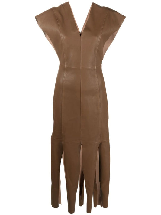 Alondra sleeveless midi dress
