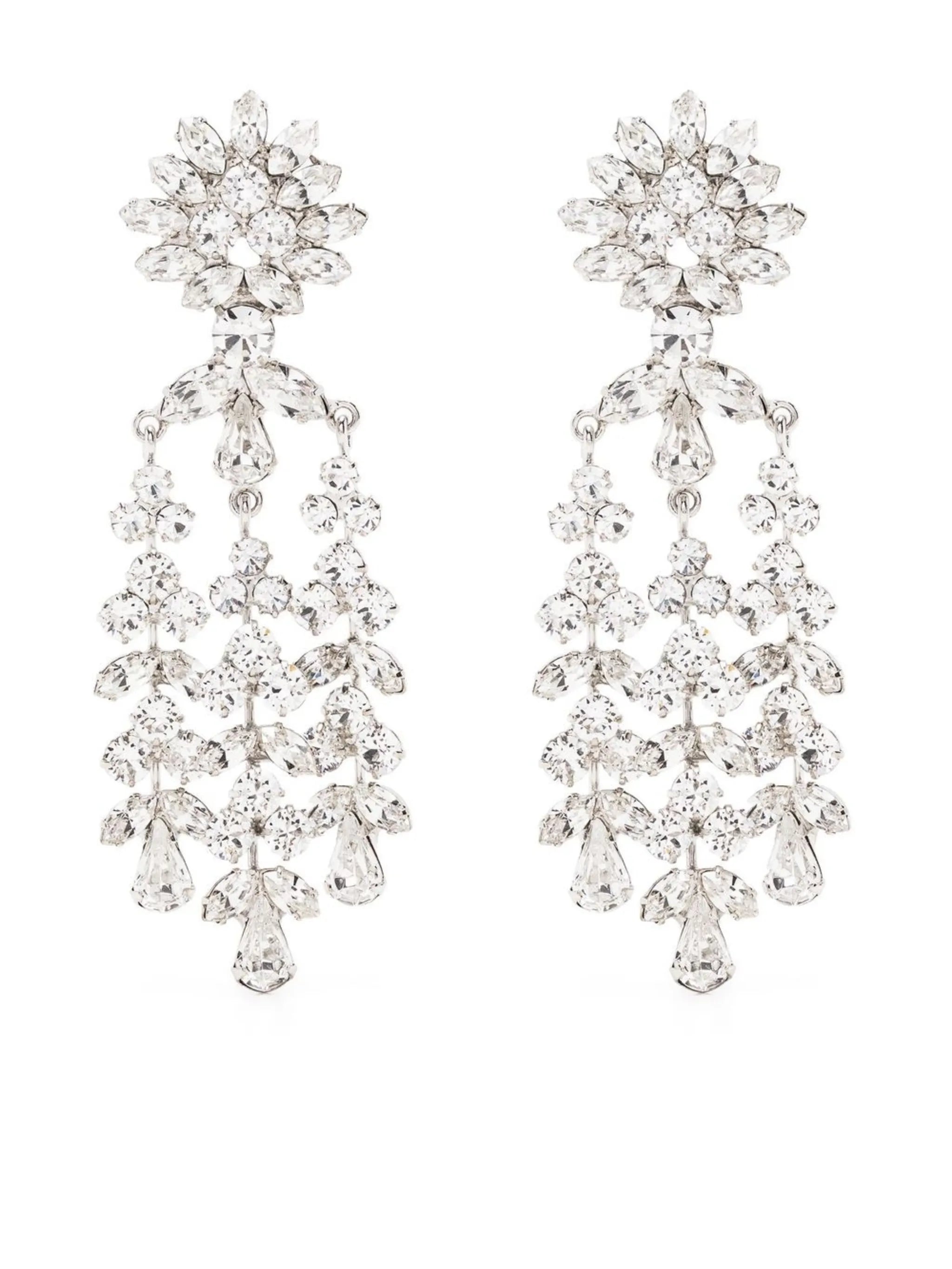 Aubrey crystal drop earrings