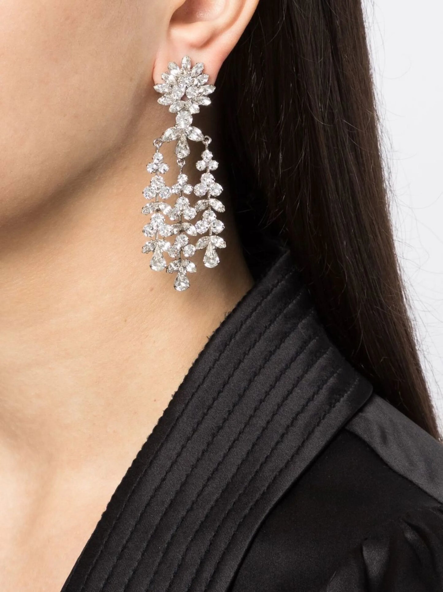 Aubrey crystal drop earrings