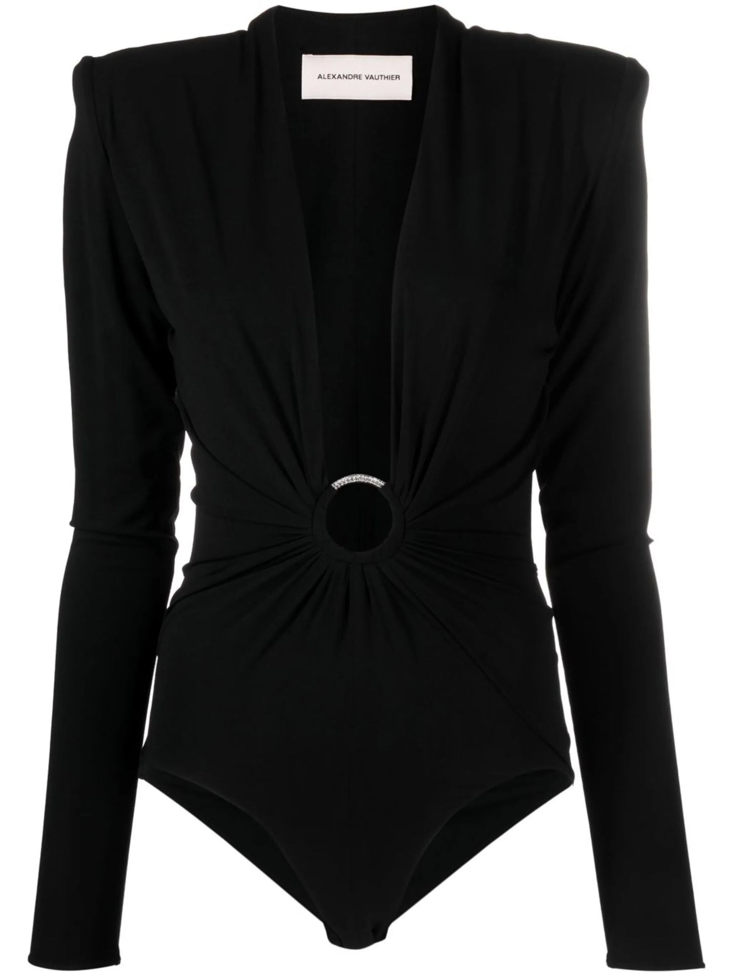 hoop-detail bodysuit