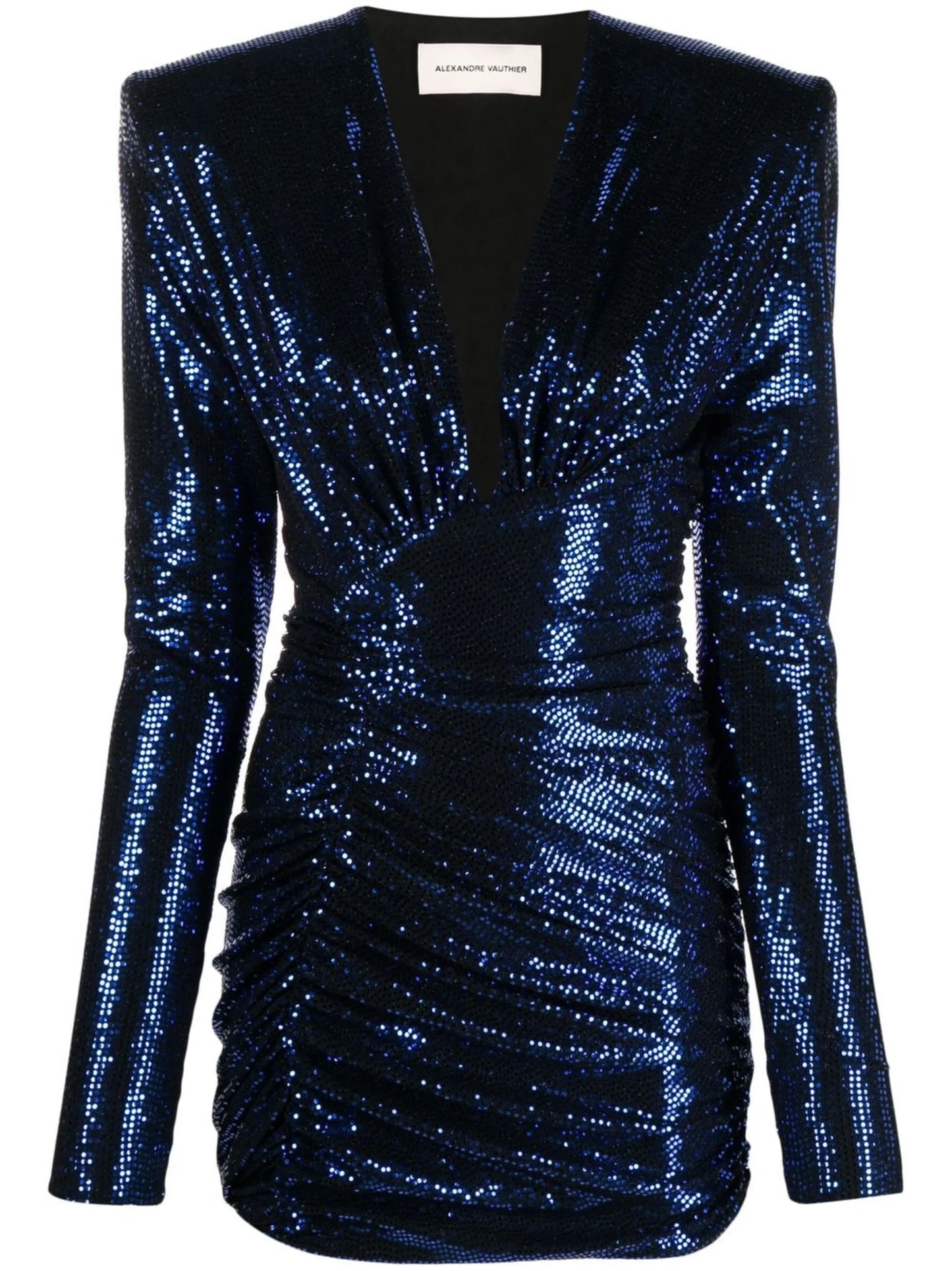 sequin-embellished mini dress