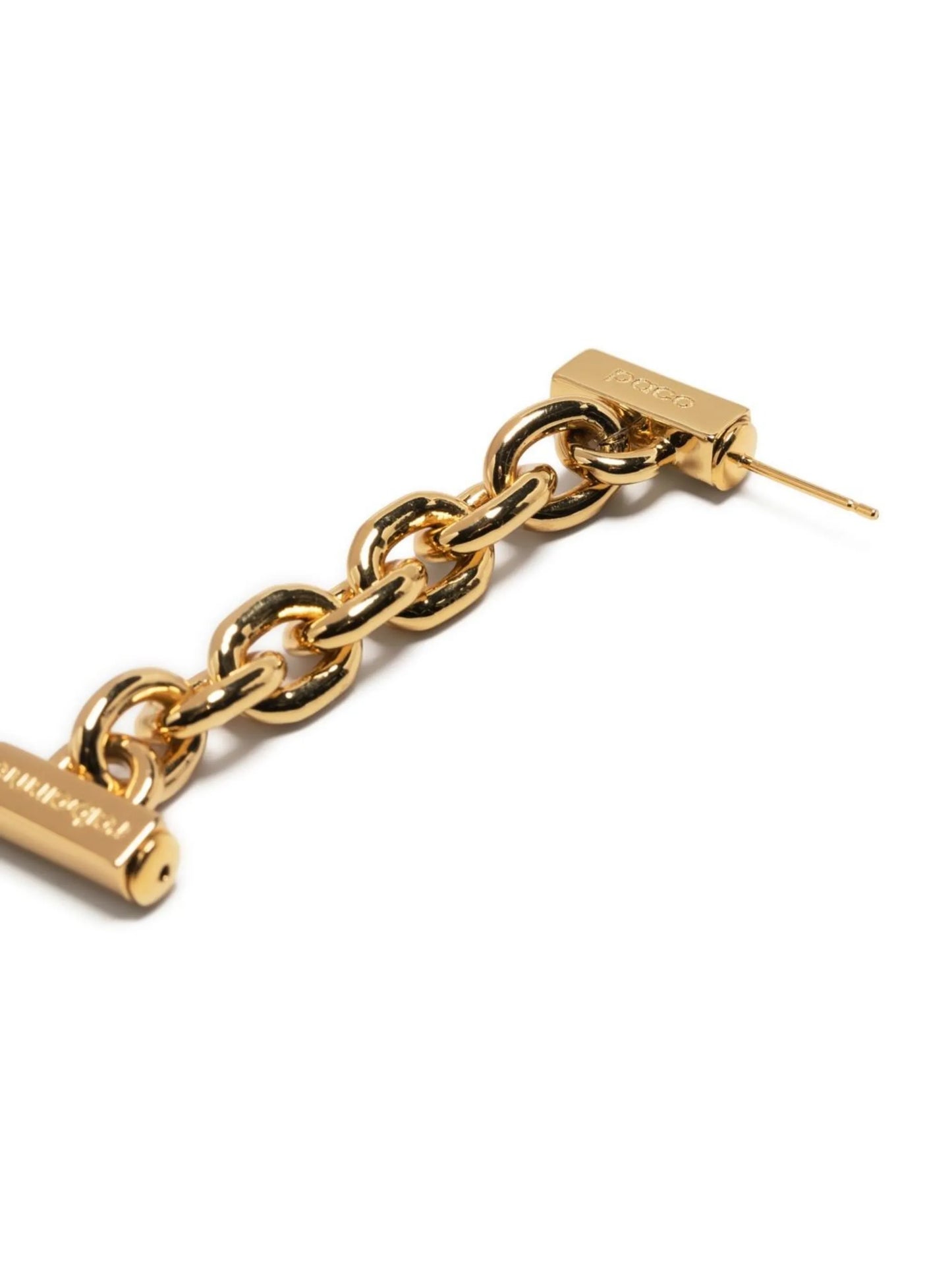 cable-link chain earrings