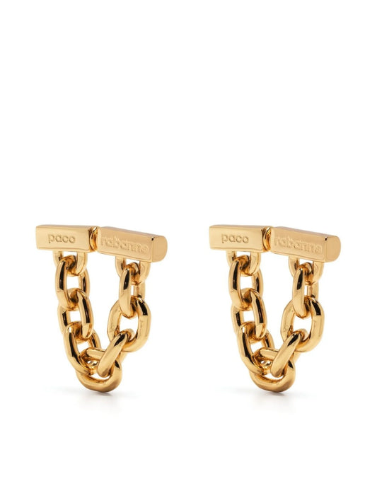 cable-link chain earrings