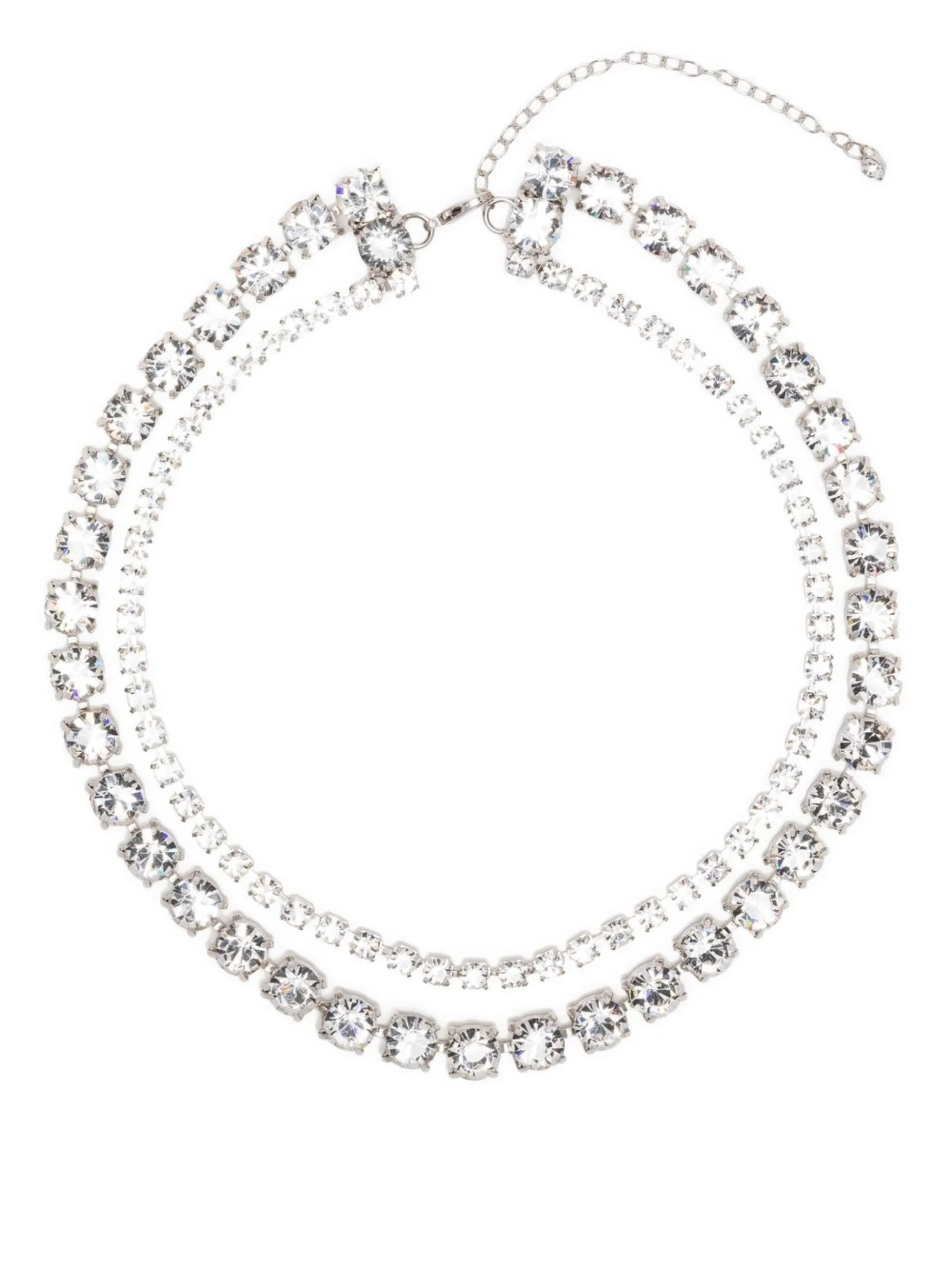 crystal-embellished necklace