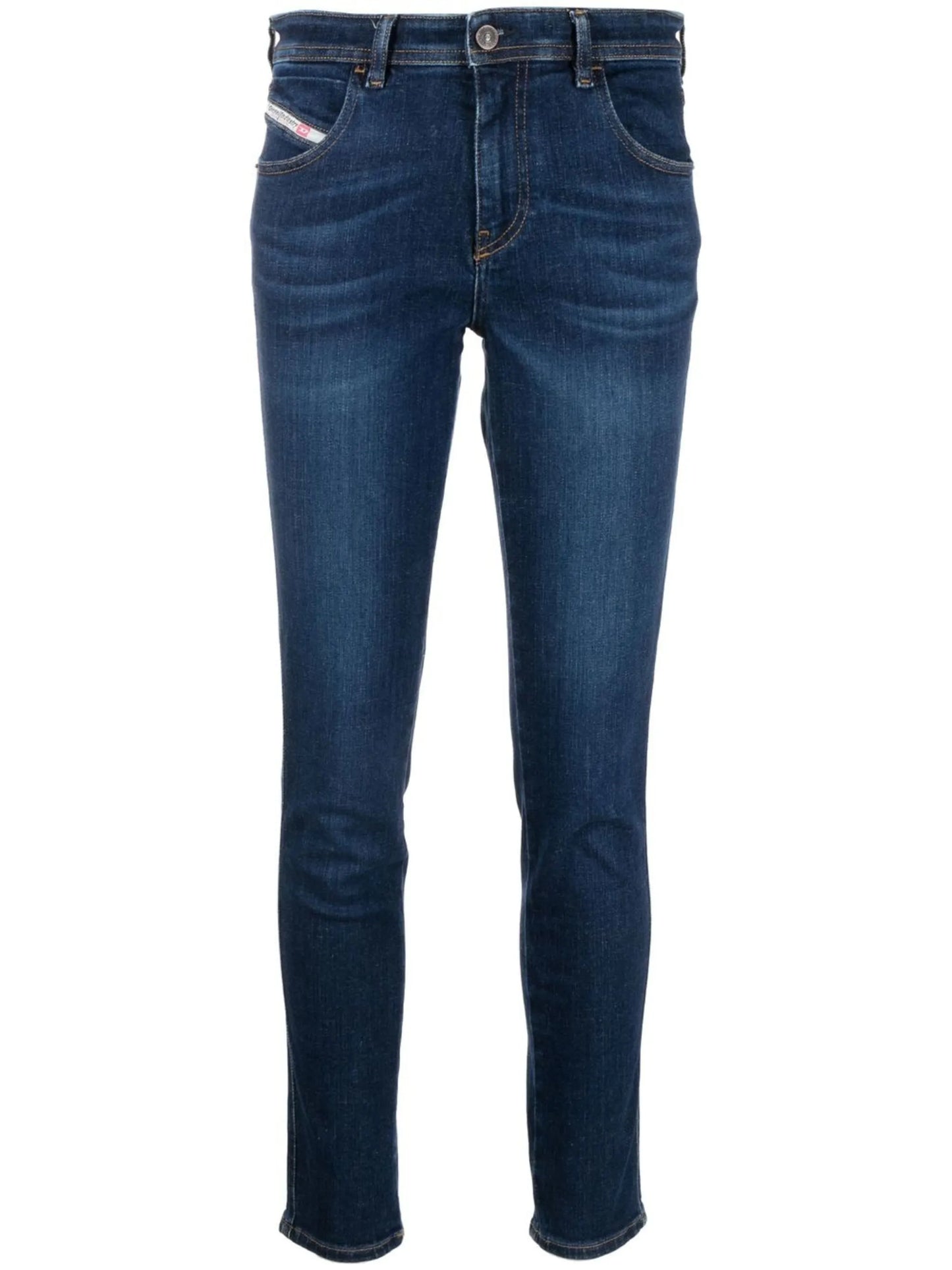 high-rise skinny jeans