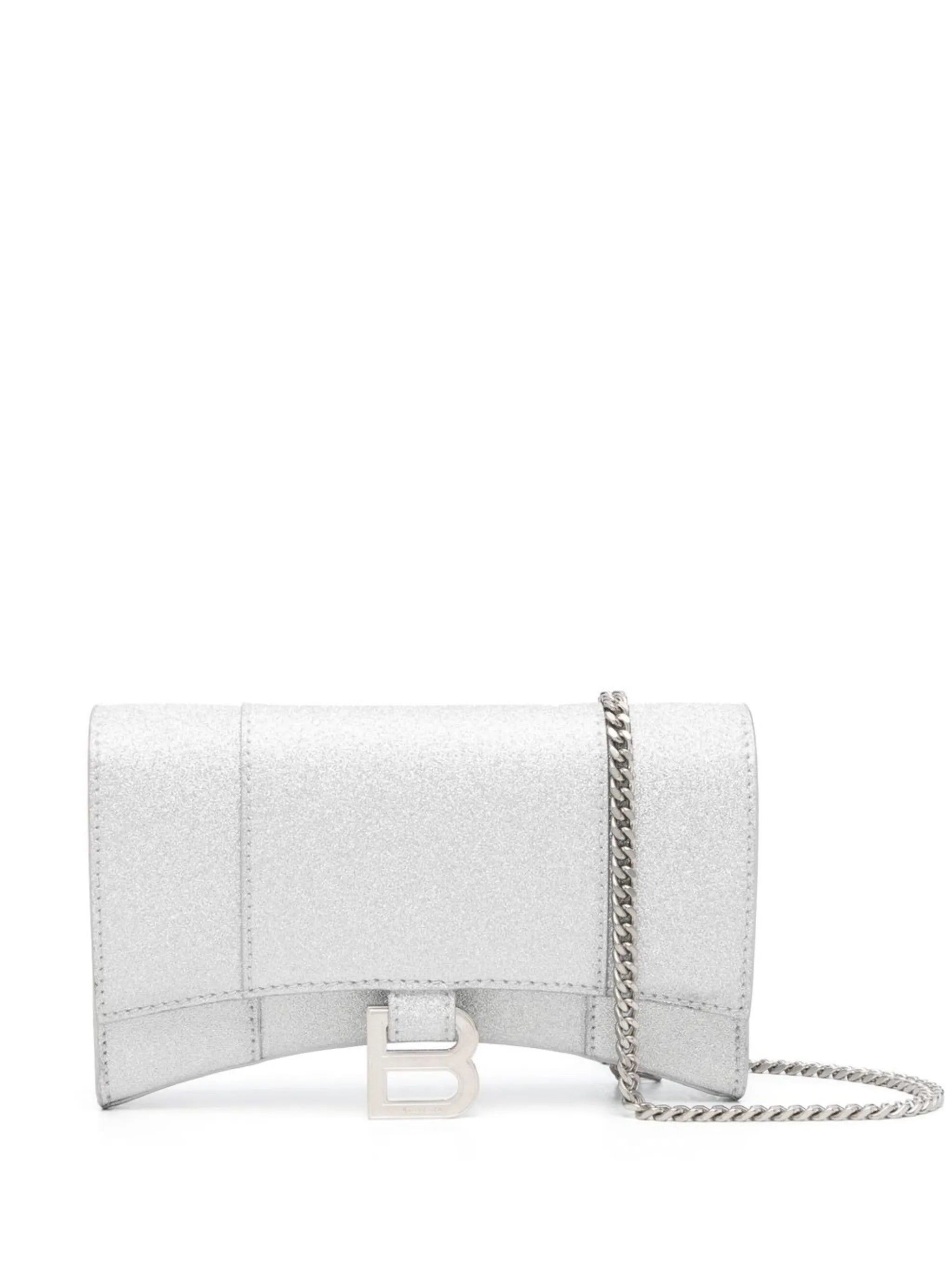 XS Hourglass wallet shoulder bag