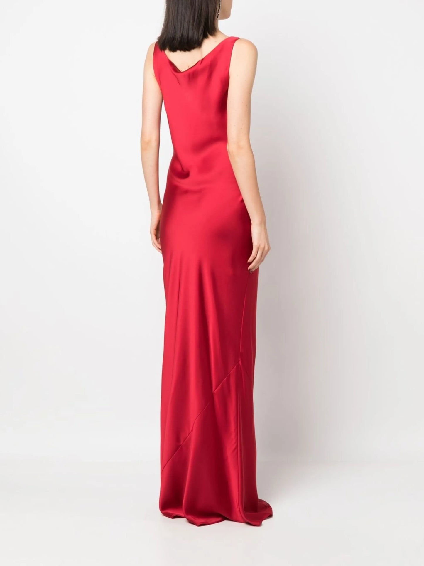 Maria cowl-neck gown