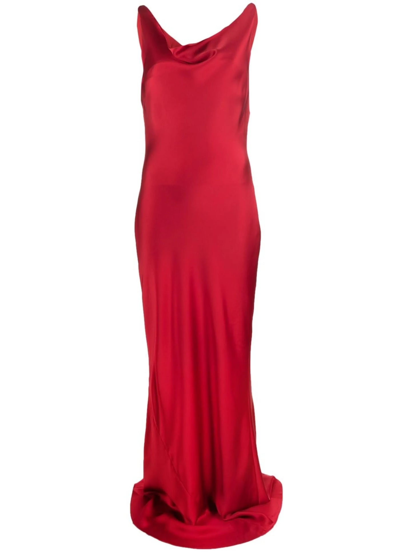Maria cowl-neck gown