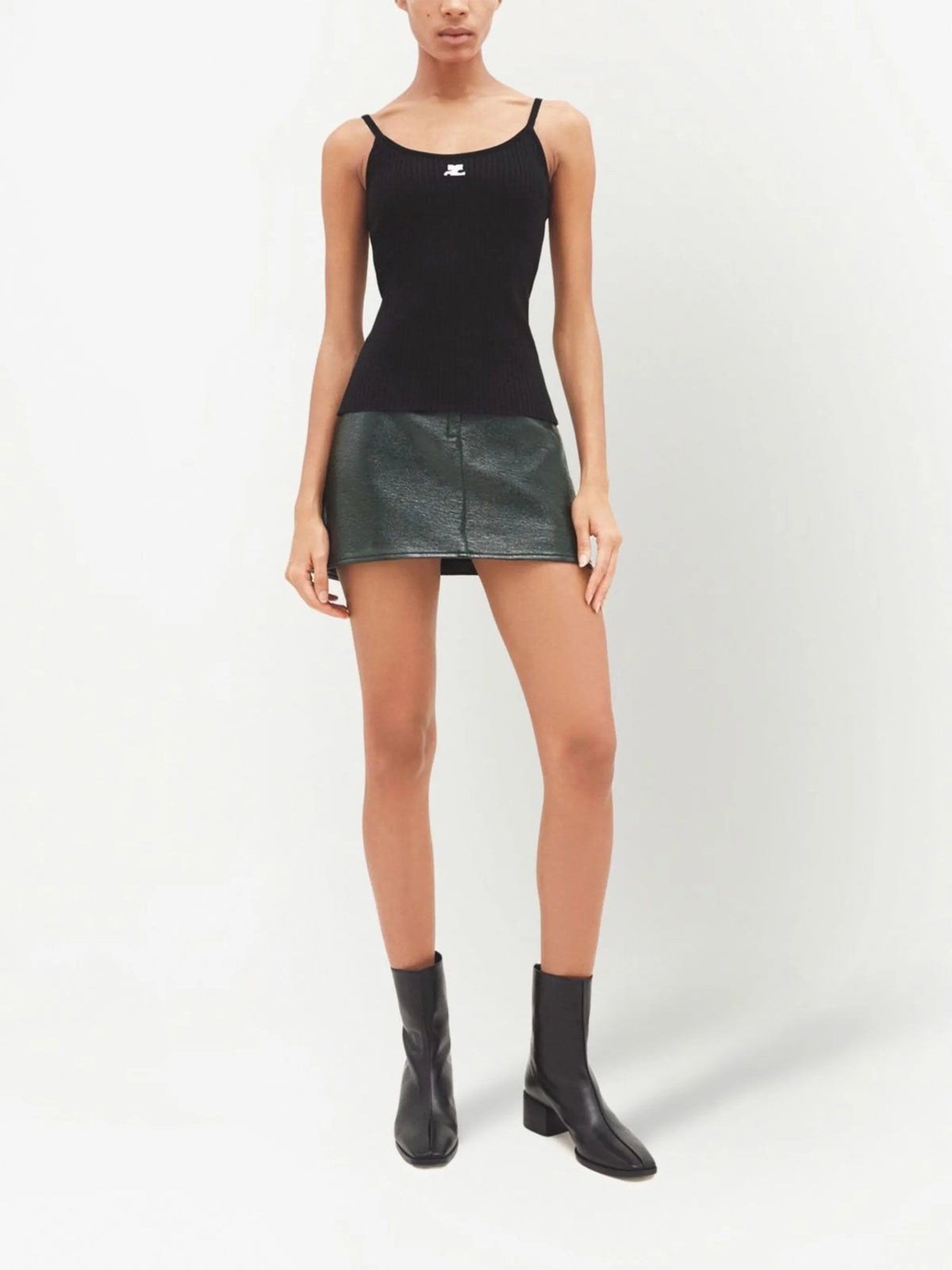 reedition rib knit tank top