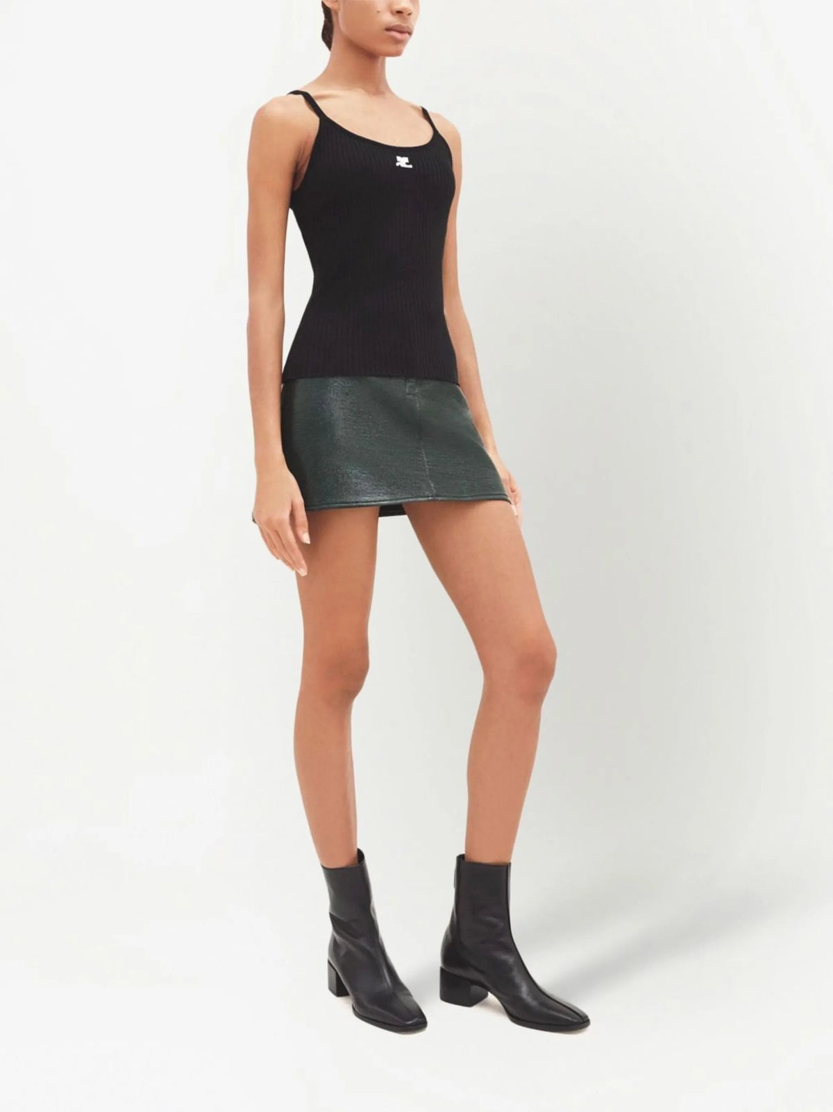 reedition rib knit tank top