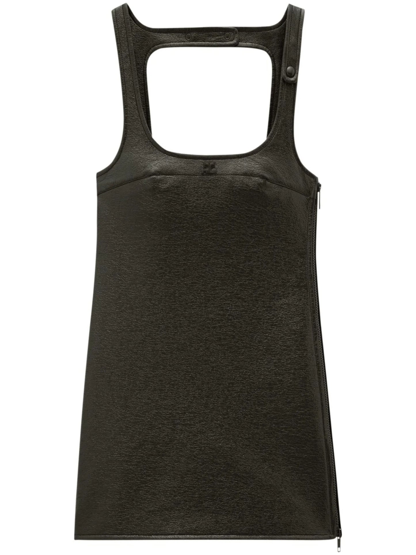 Re-Edition vinyl mini dress