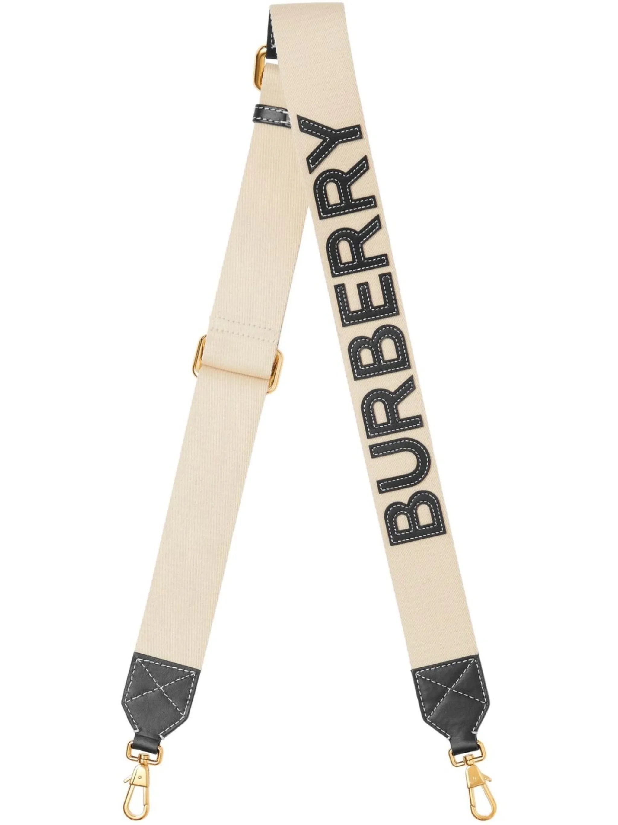 logo-applique shoulder strap