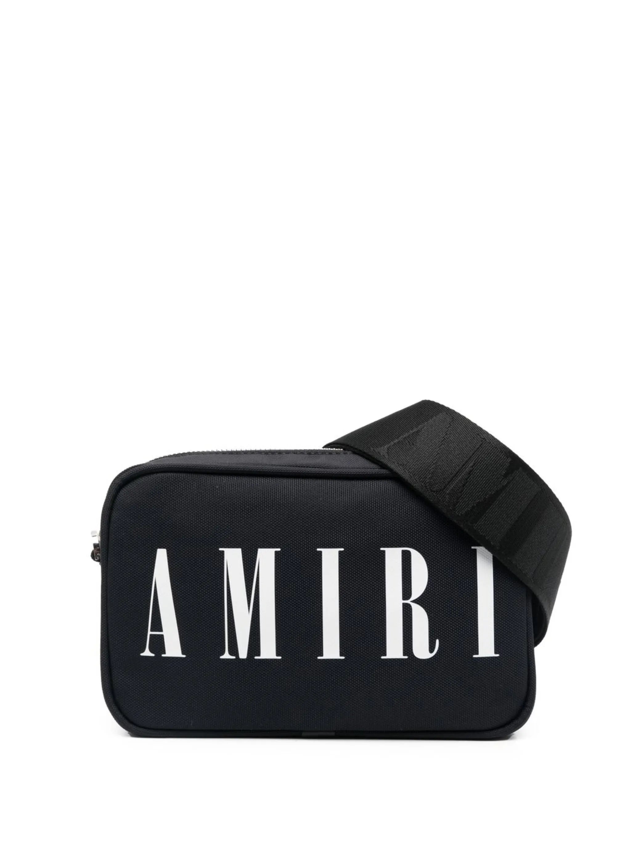 logo-print crossbody messenger bag
