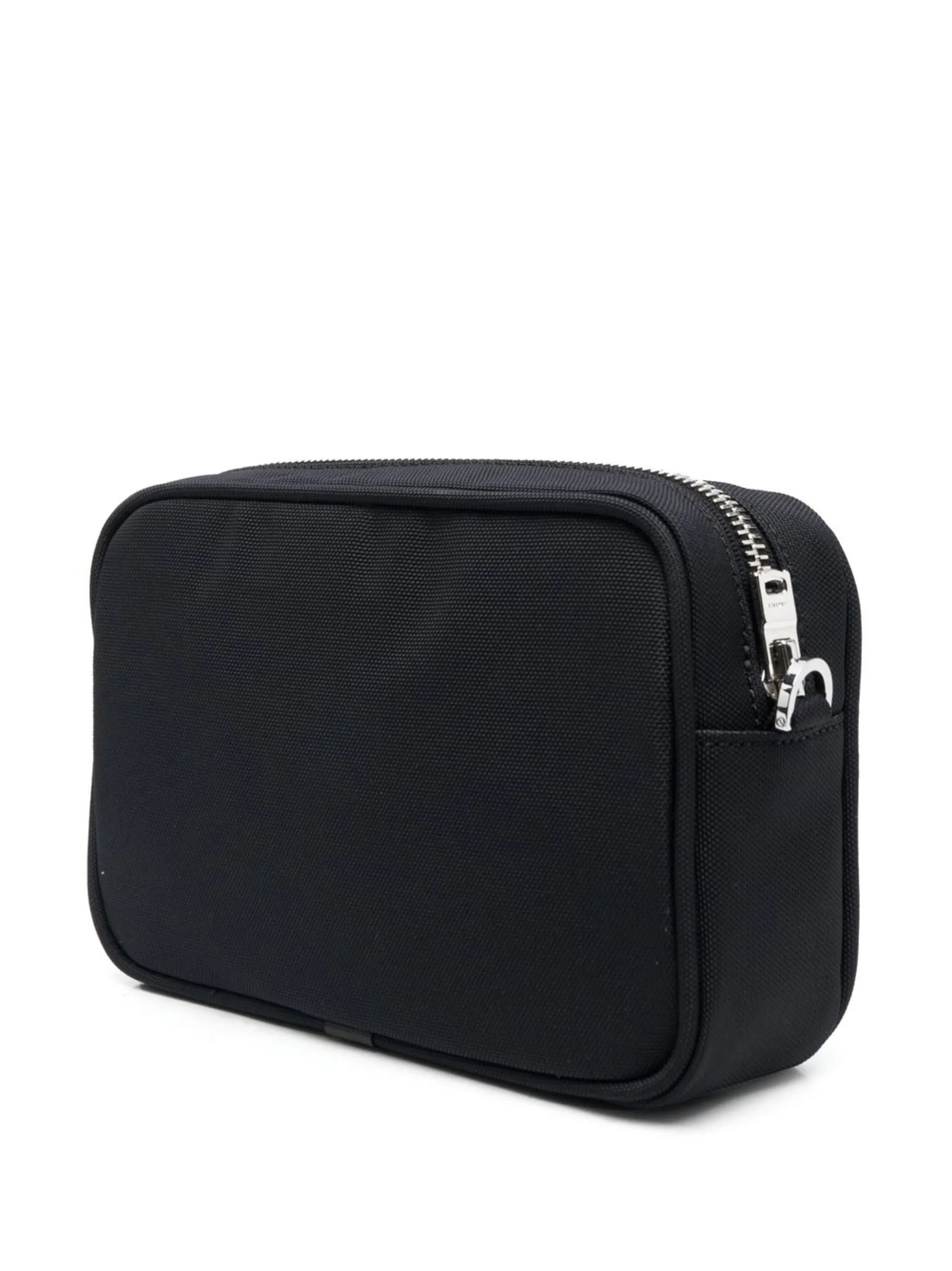 logo-print crossbody messenger bag
