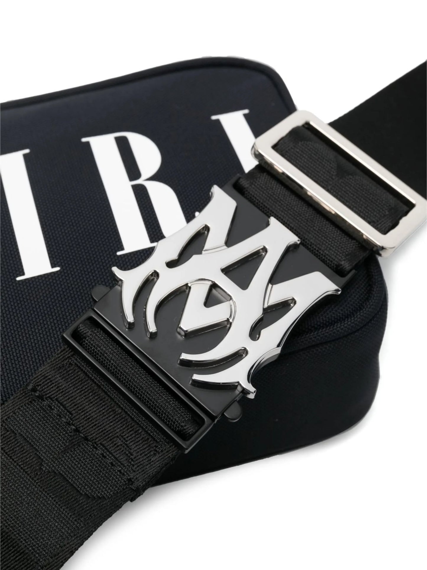 logo-print crossbody messenger bag