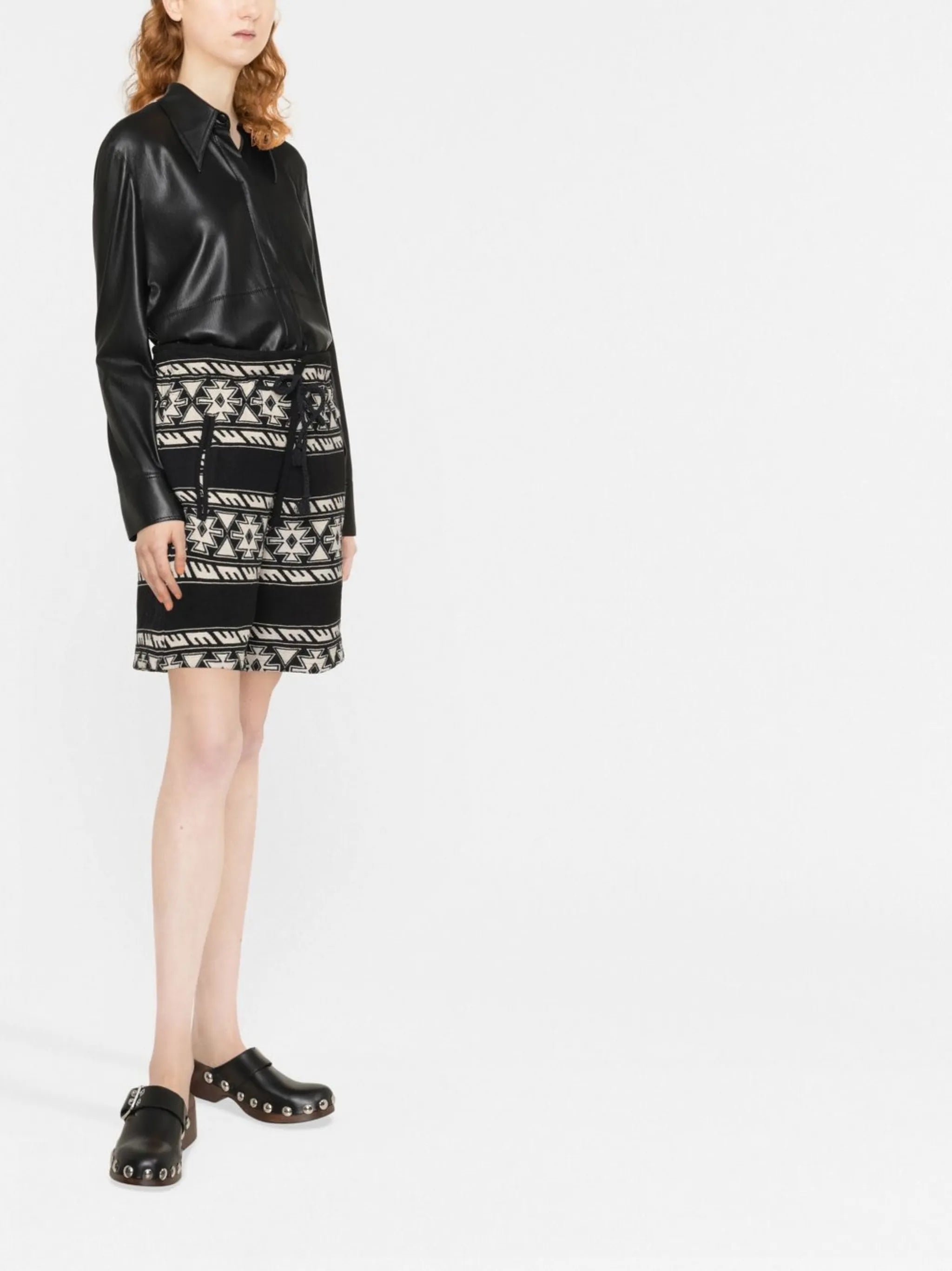 Limina tied-waist shorts