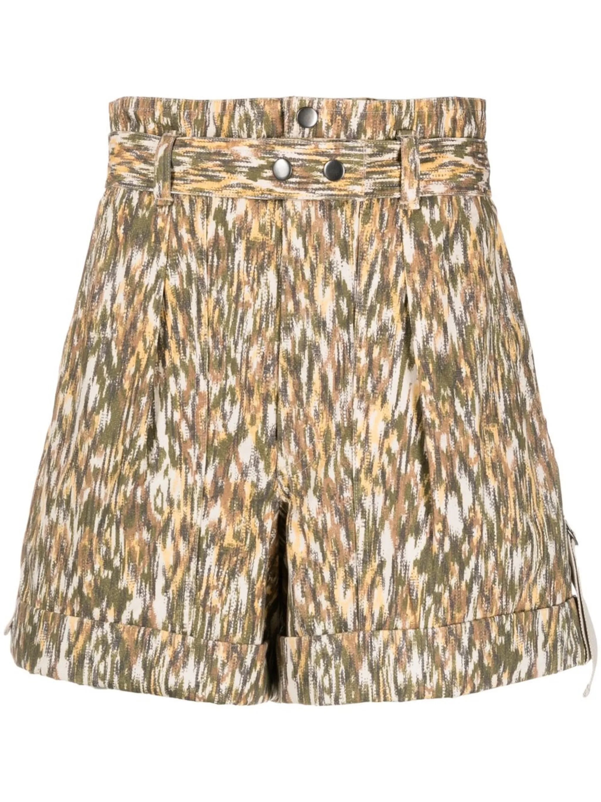 Kaloscoe rolled-hem shorts