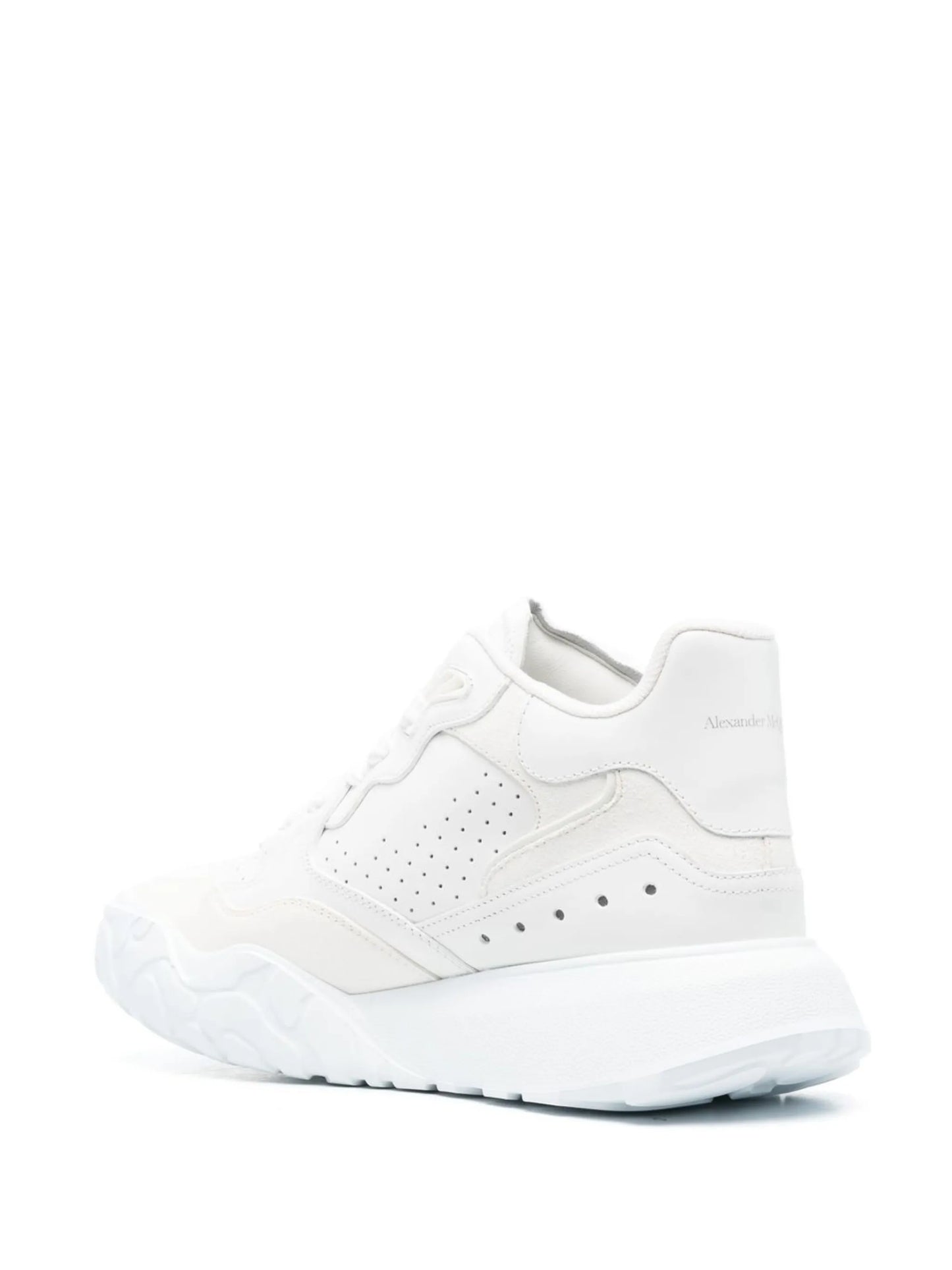 perforated low-top sneakers