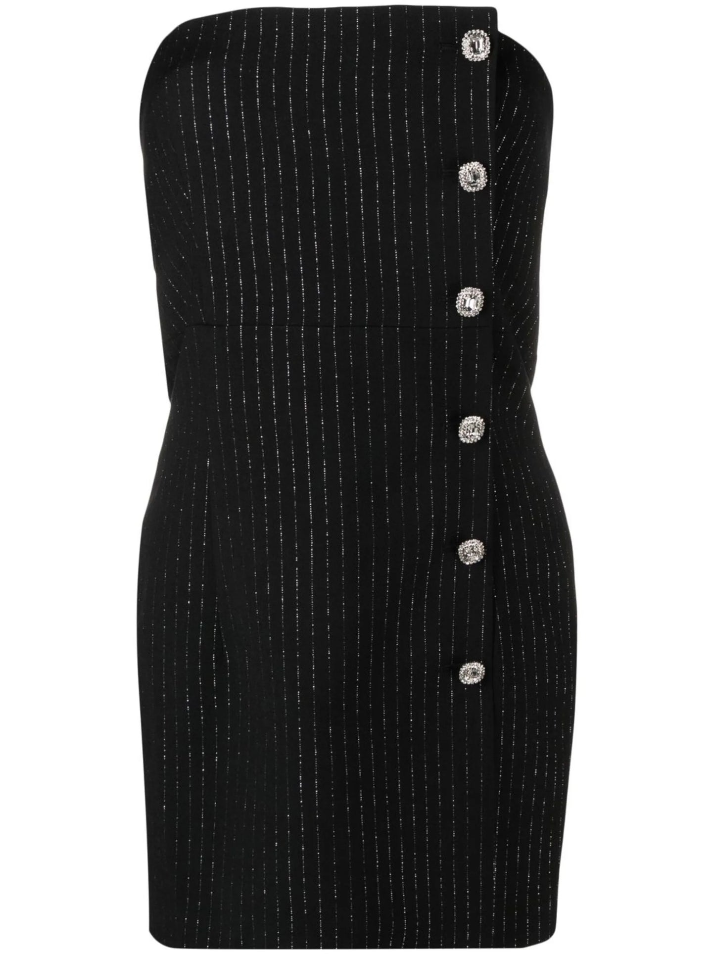 tailored strapless dress