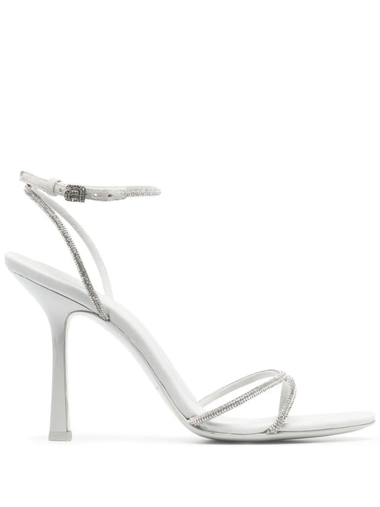 Dahlia crystal-embellished 105mm sandals