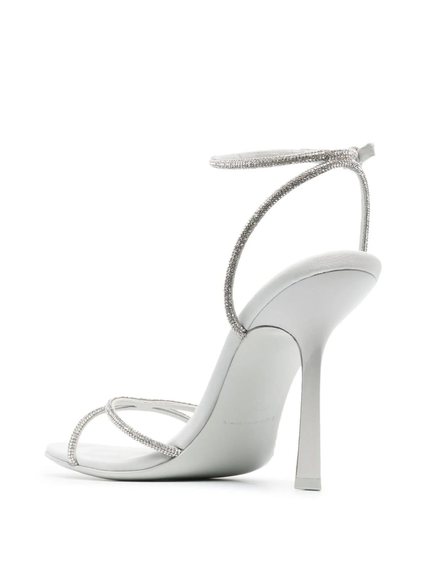 Dahlia crystal-embellished 105mm sandals