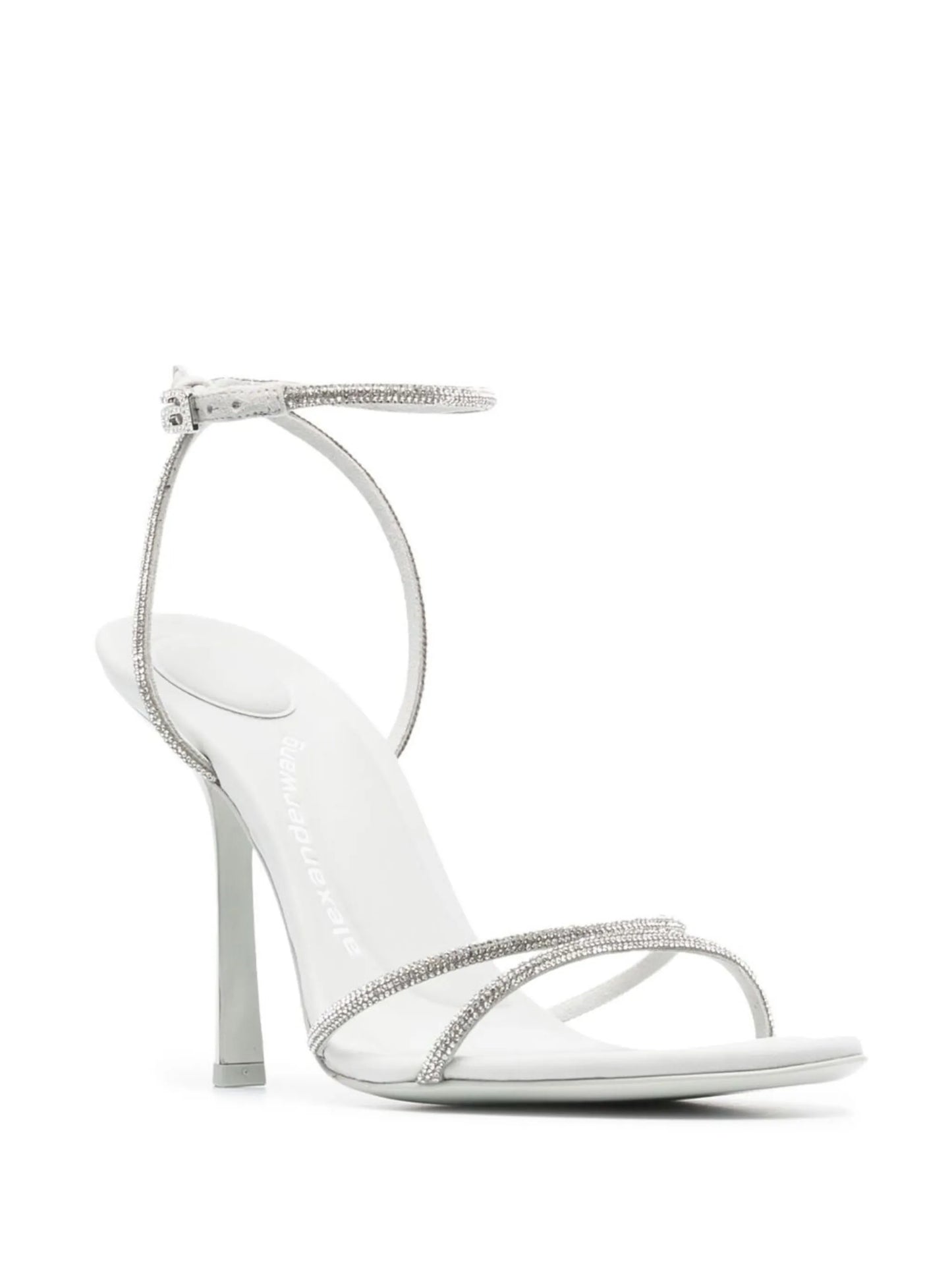 Dahlia crystal-embellished 105mm sandals
