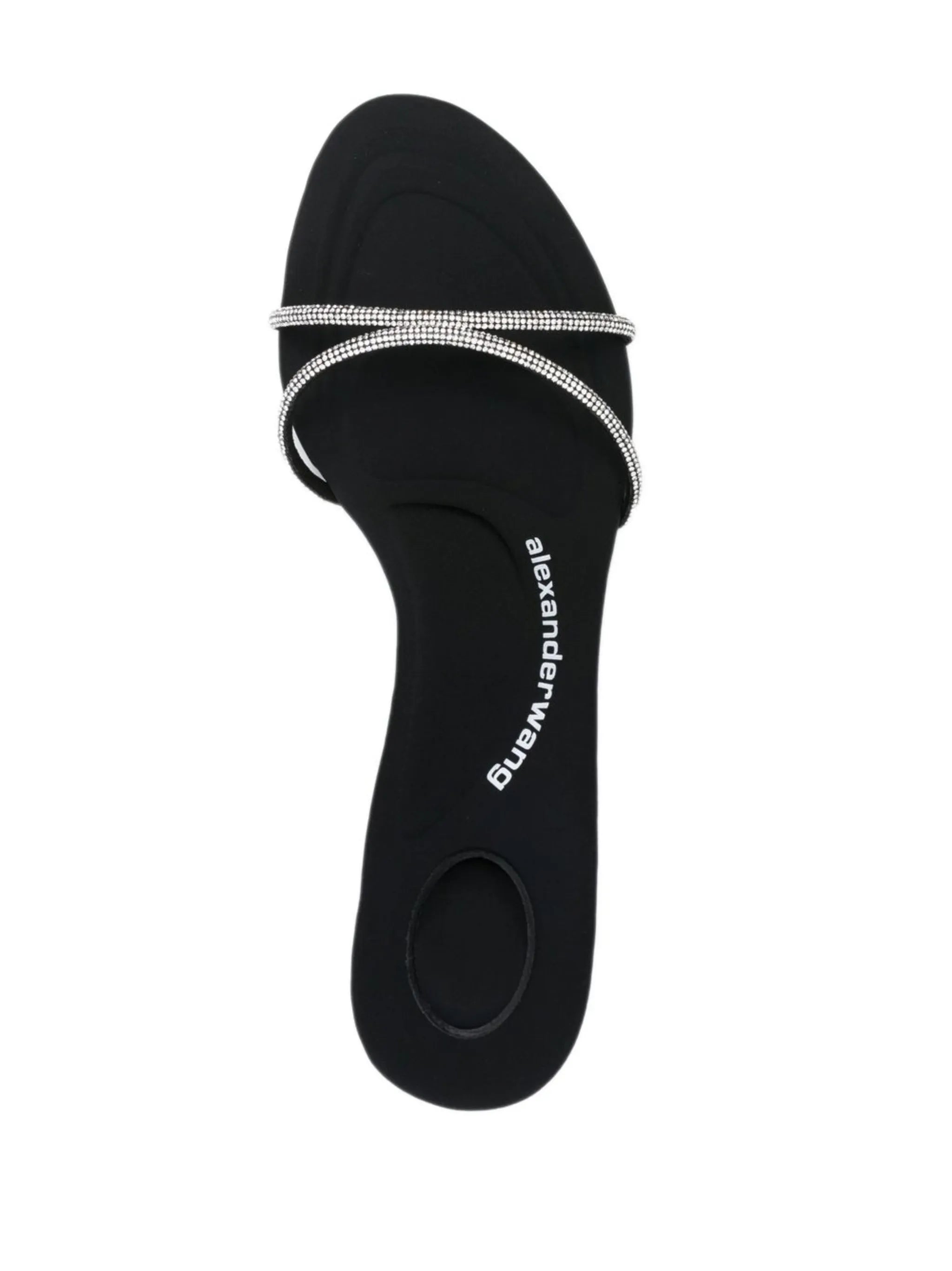 50mm Dahlia crystal-embellished sandals