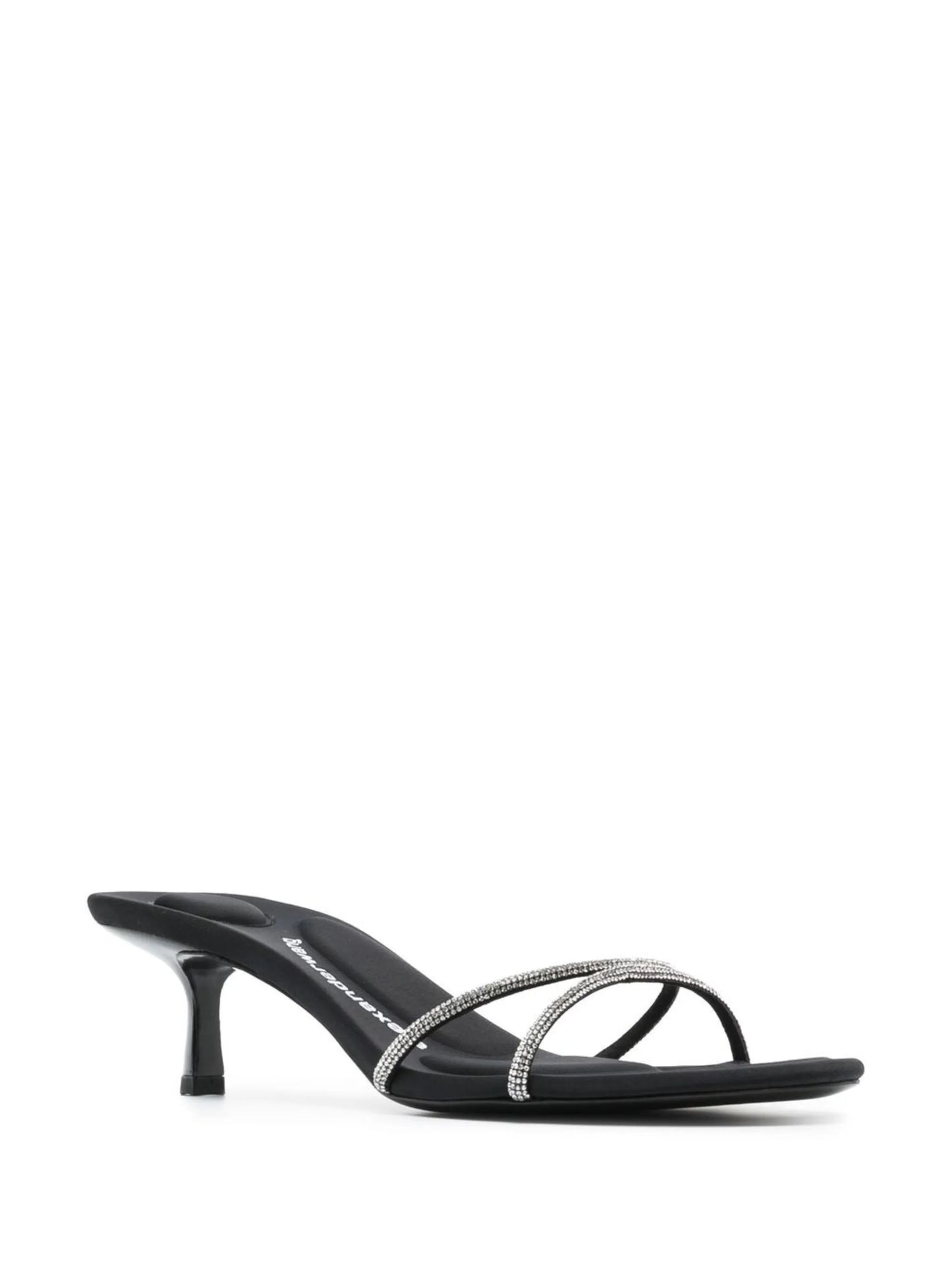 50mm Dahlia crystal-embellished sandals